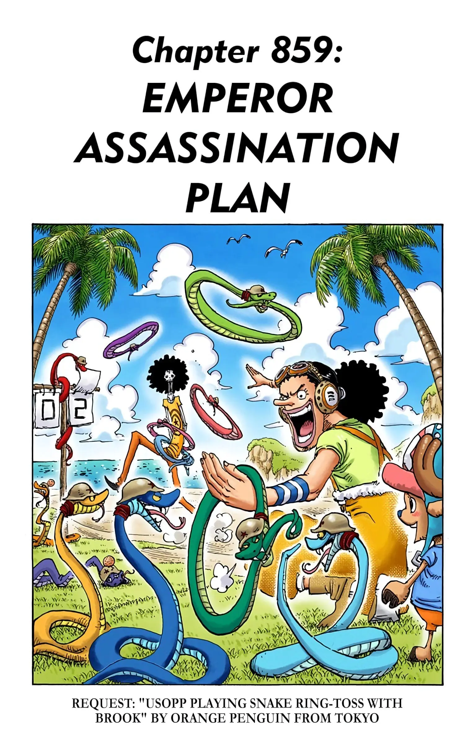 One Piece Colored, chapter 859, page 6