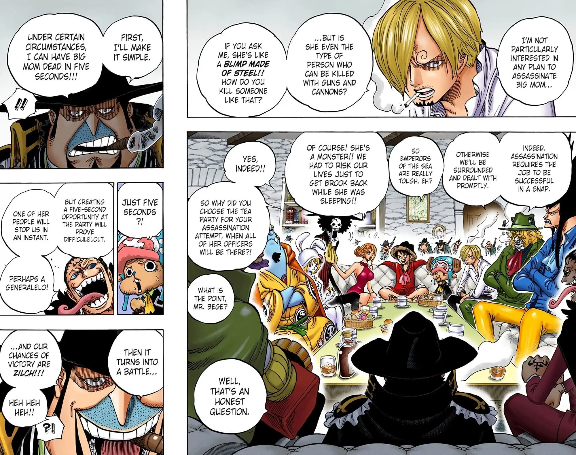 One Piece Colored, chapter 859, page 7