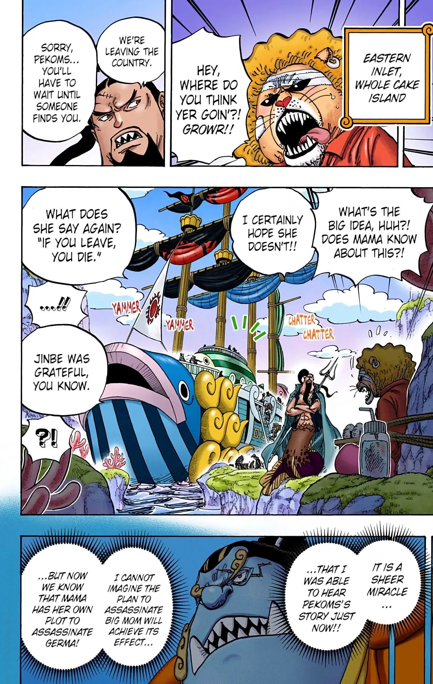One Piece Colored, chapter 860, page 2