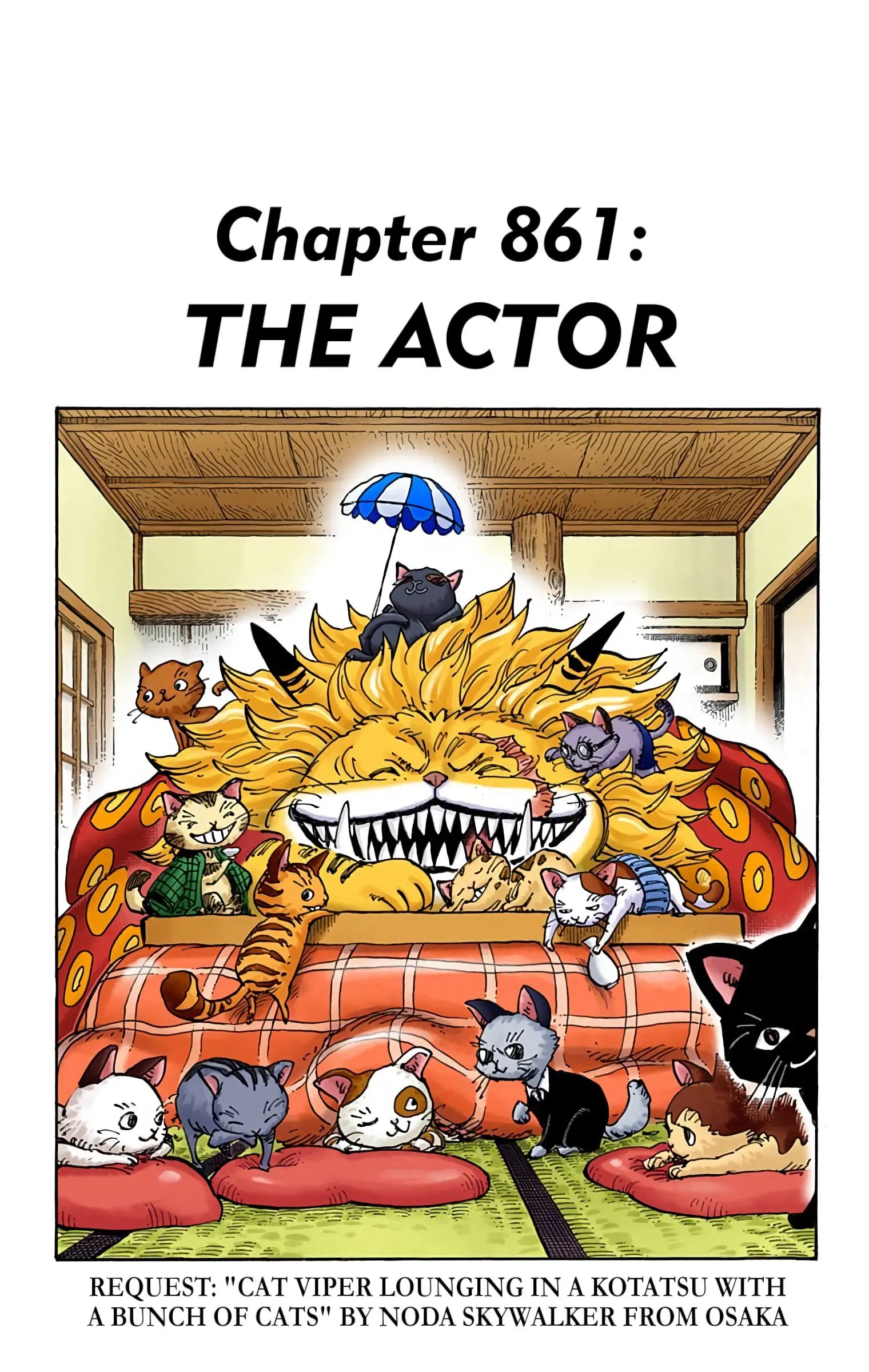 One Piece Colored, chapter 861, page 1