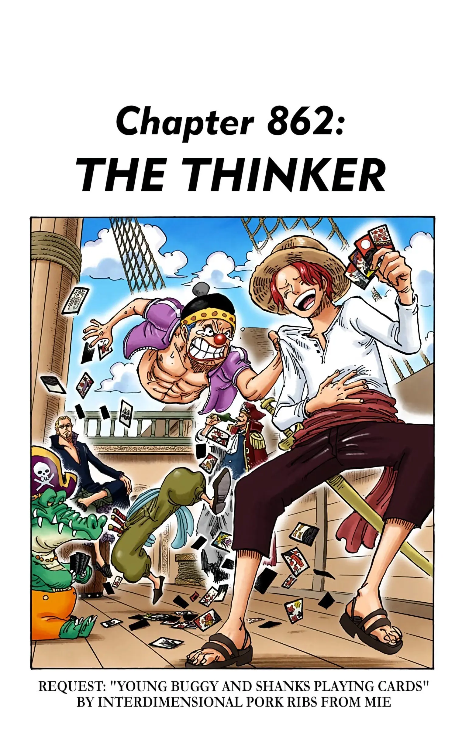 One Piece Colored, chapter 862, page 1