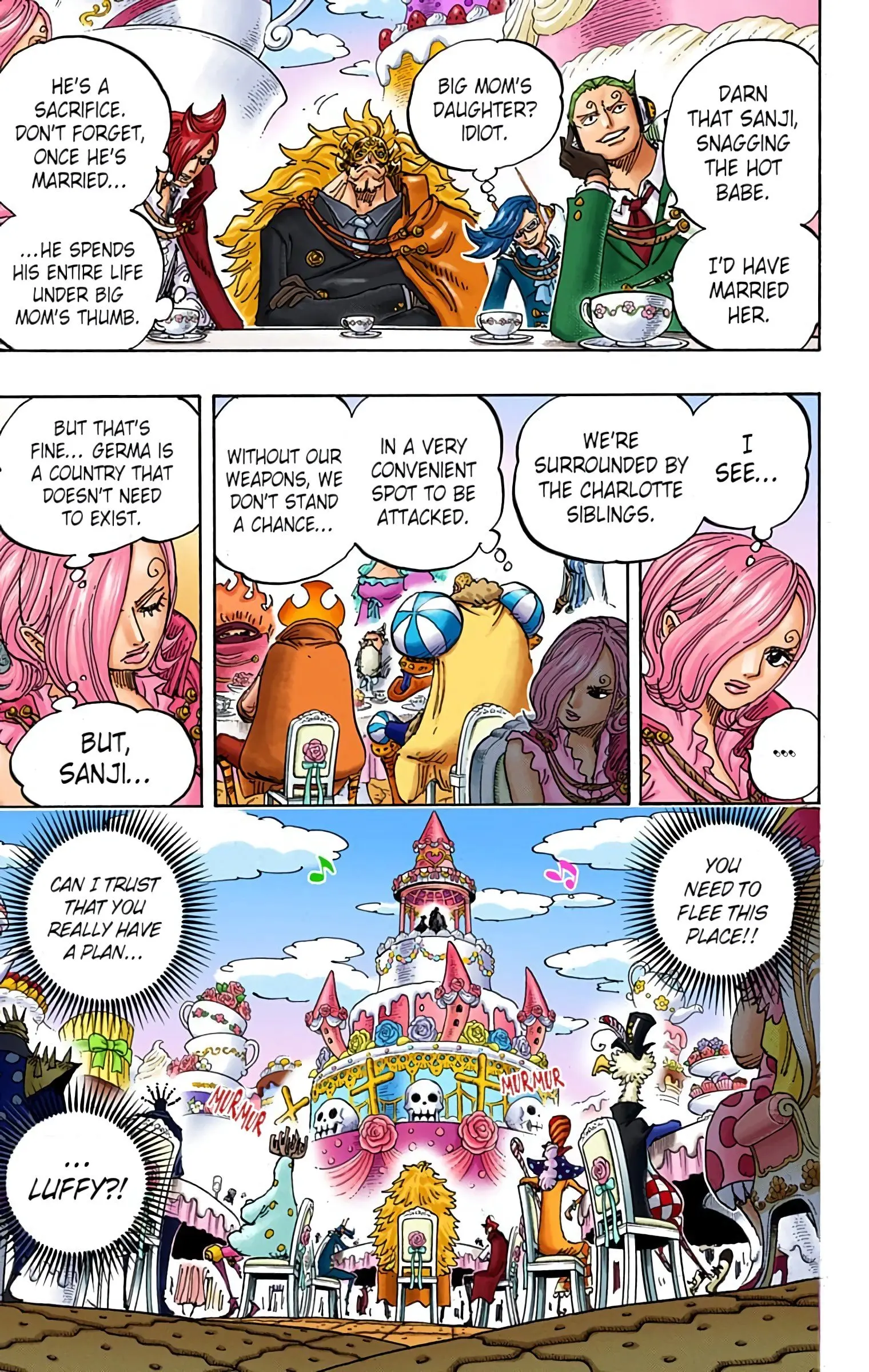 One Piece Colored, chapter 862, page 6