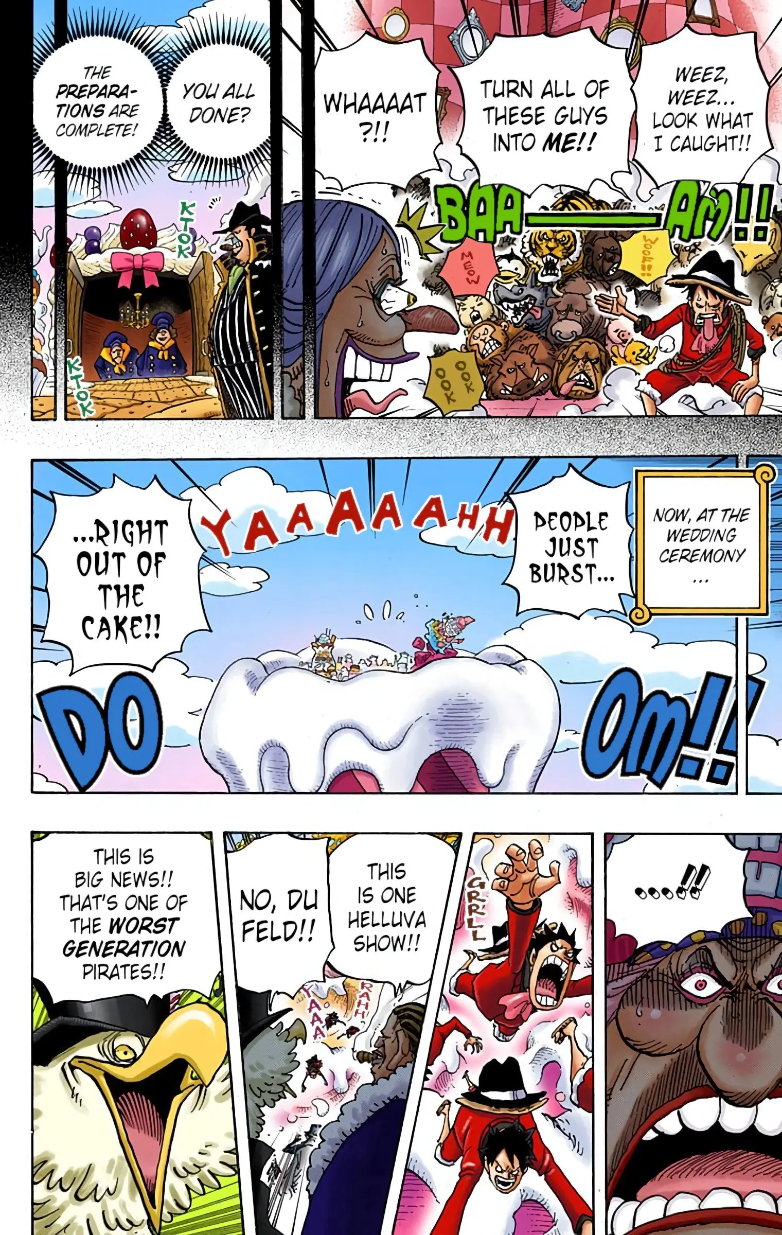 One Piece Colored, chapter 863, page 3