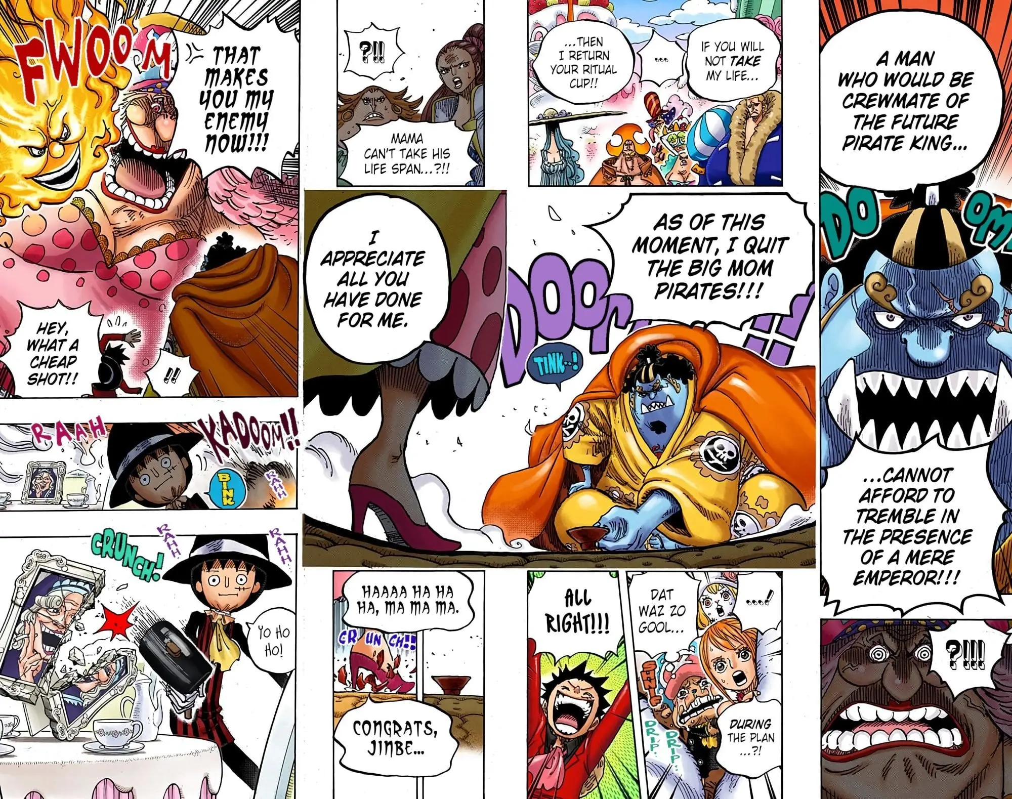 One Piece Colored, chapter 863, page 17