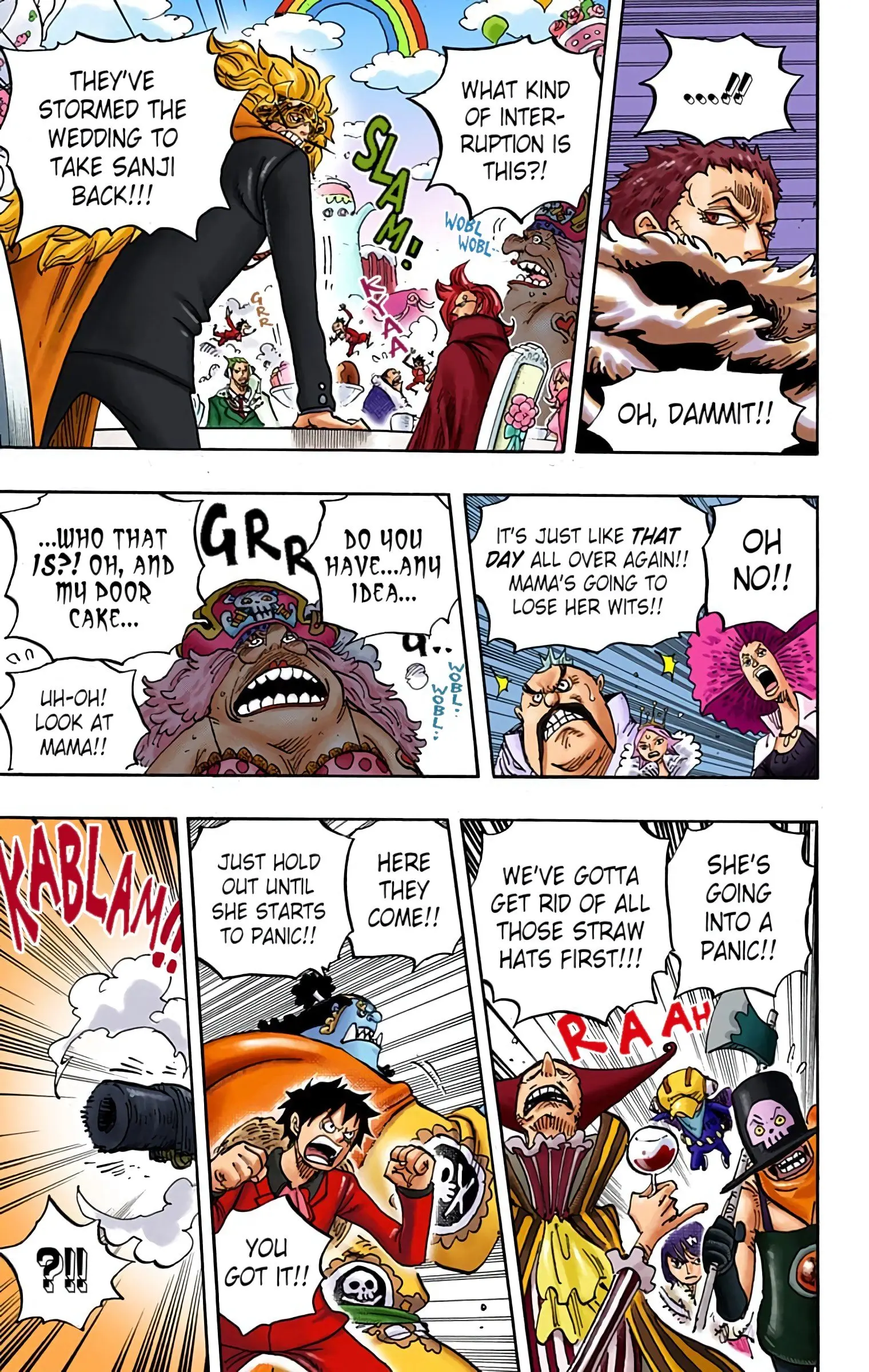 One Piece Colored, chapter 864, page 5