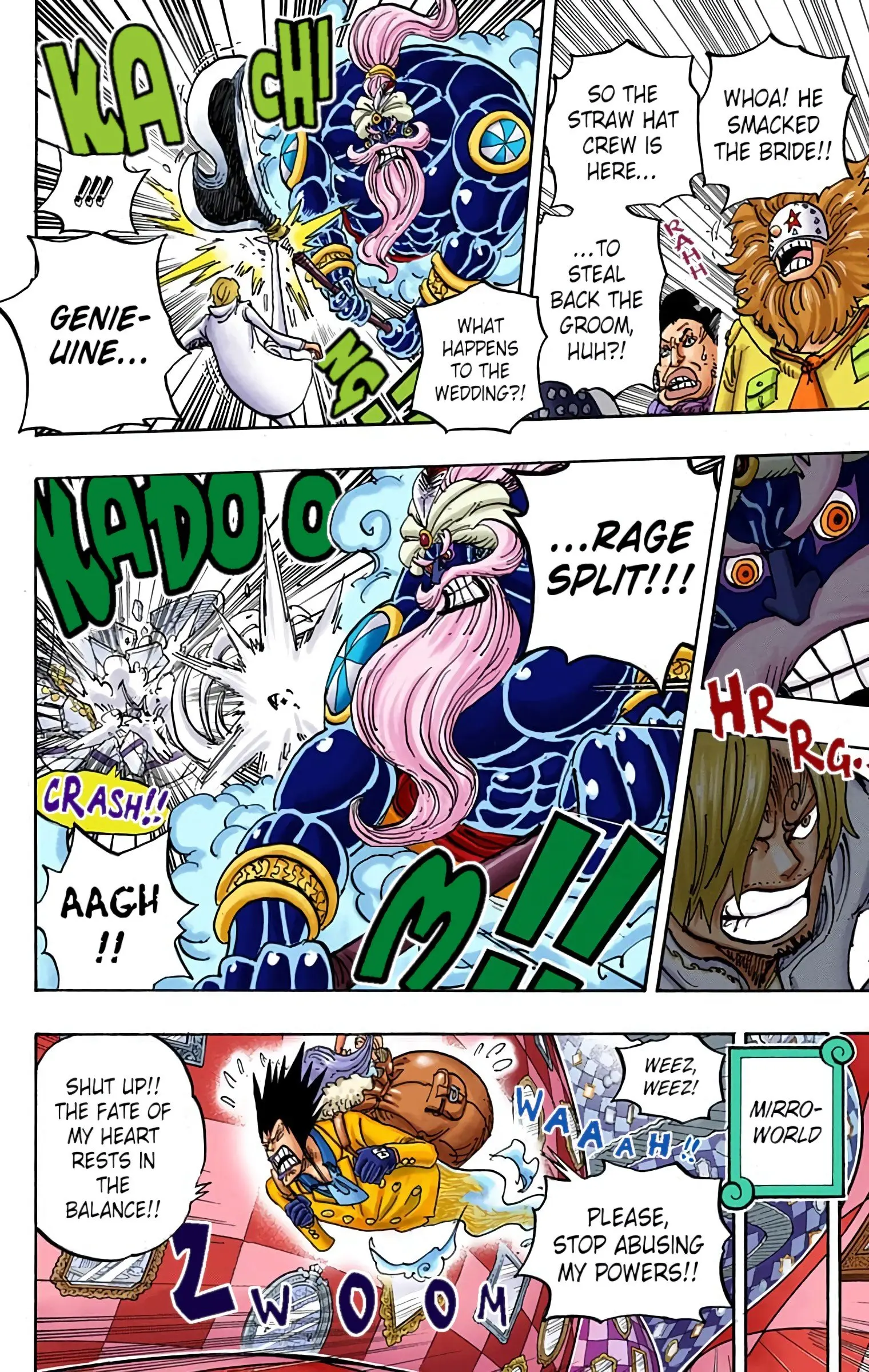 One Piece Colored, chapter 864, page 8