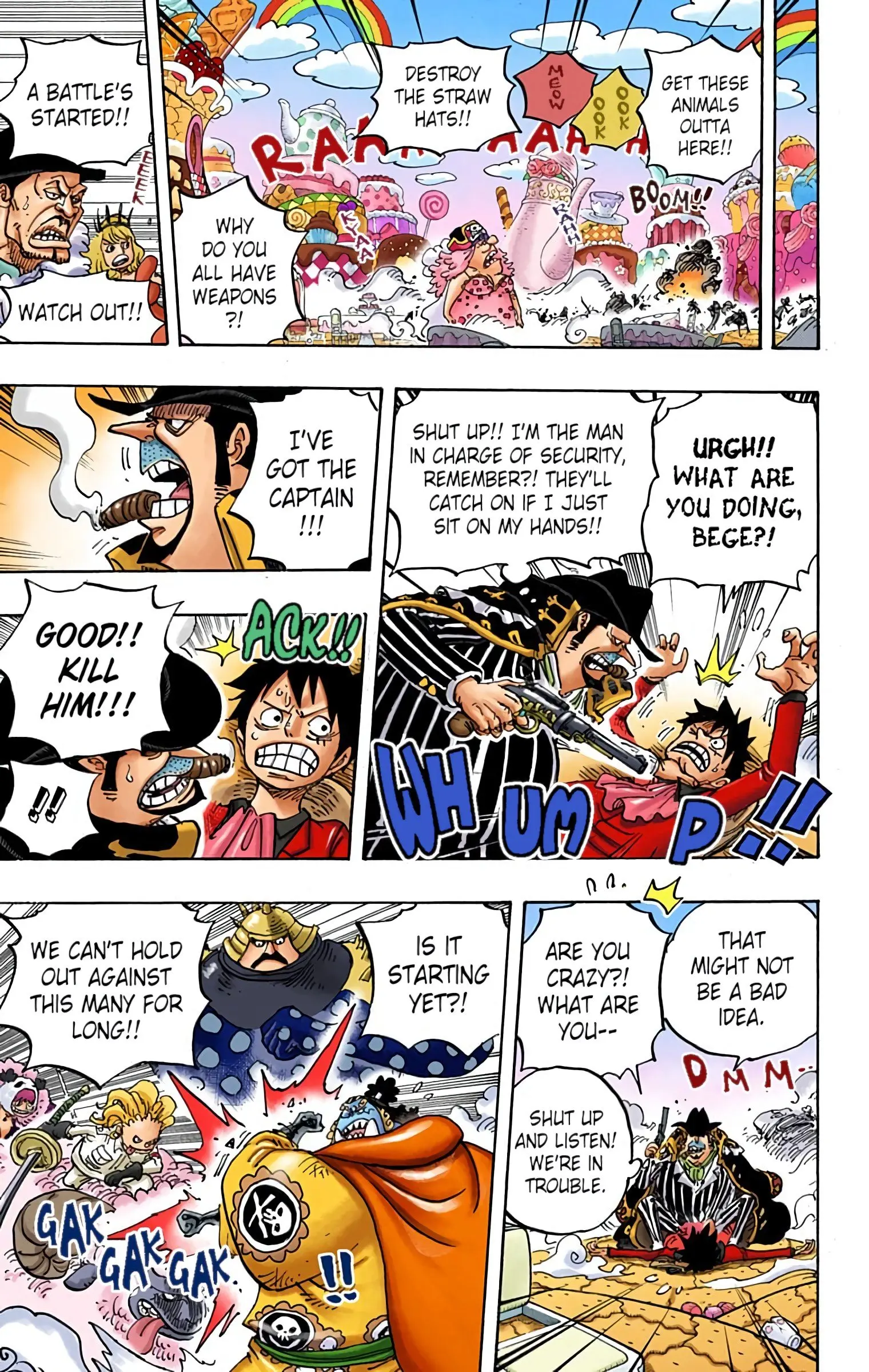 One Piece Colored, chapter 864, page 9