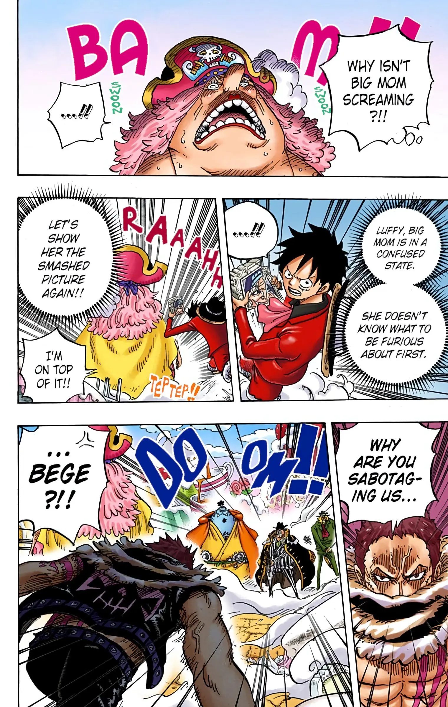 One Piece Colored, chapter 865, page 4