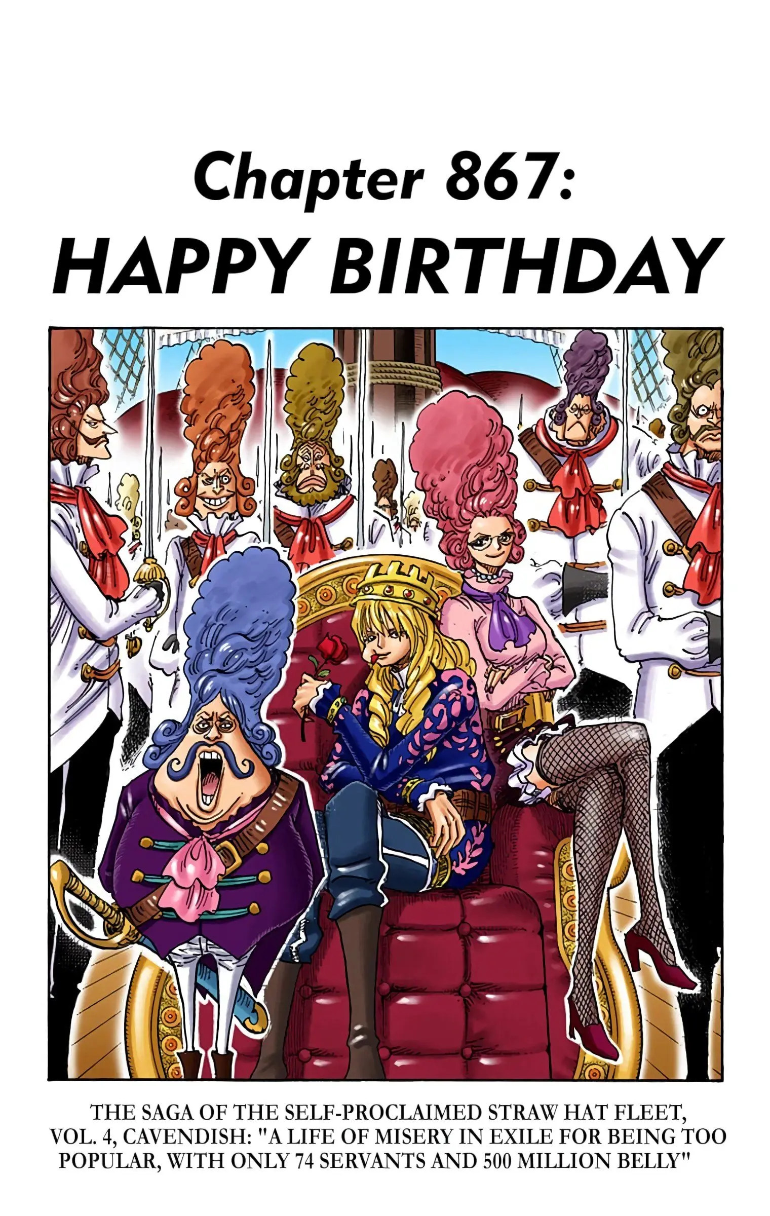One Piece Colored, chapter 867, page 1