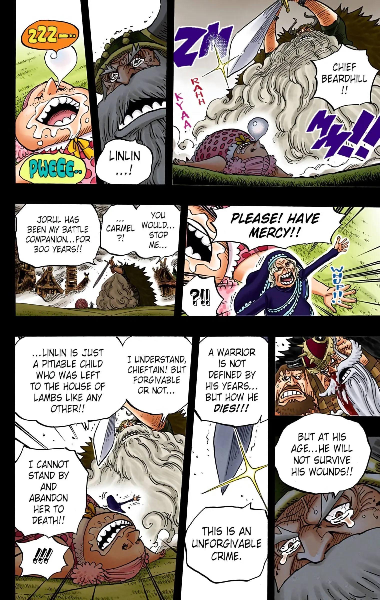 One Piece Colored, chapter 867, page 6