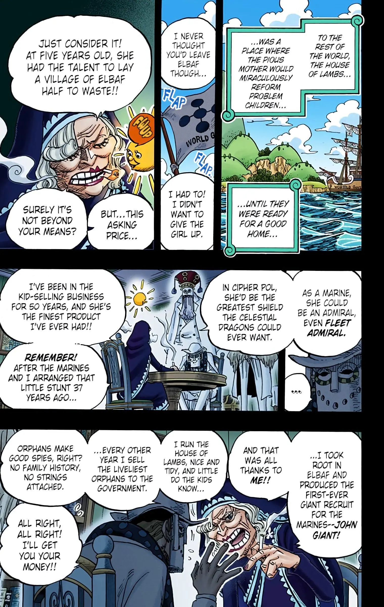 One Piece Colored, chapter 867, page 9
