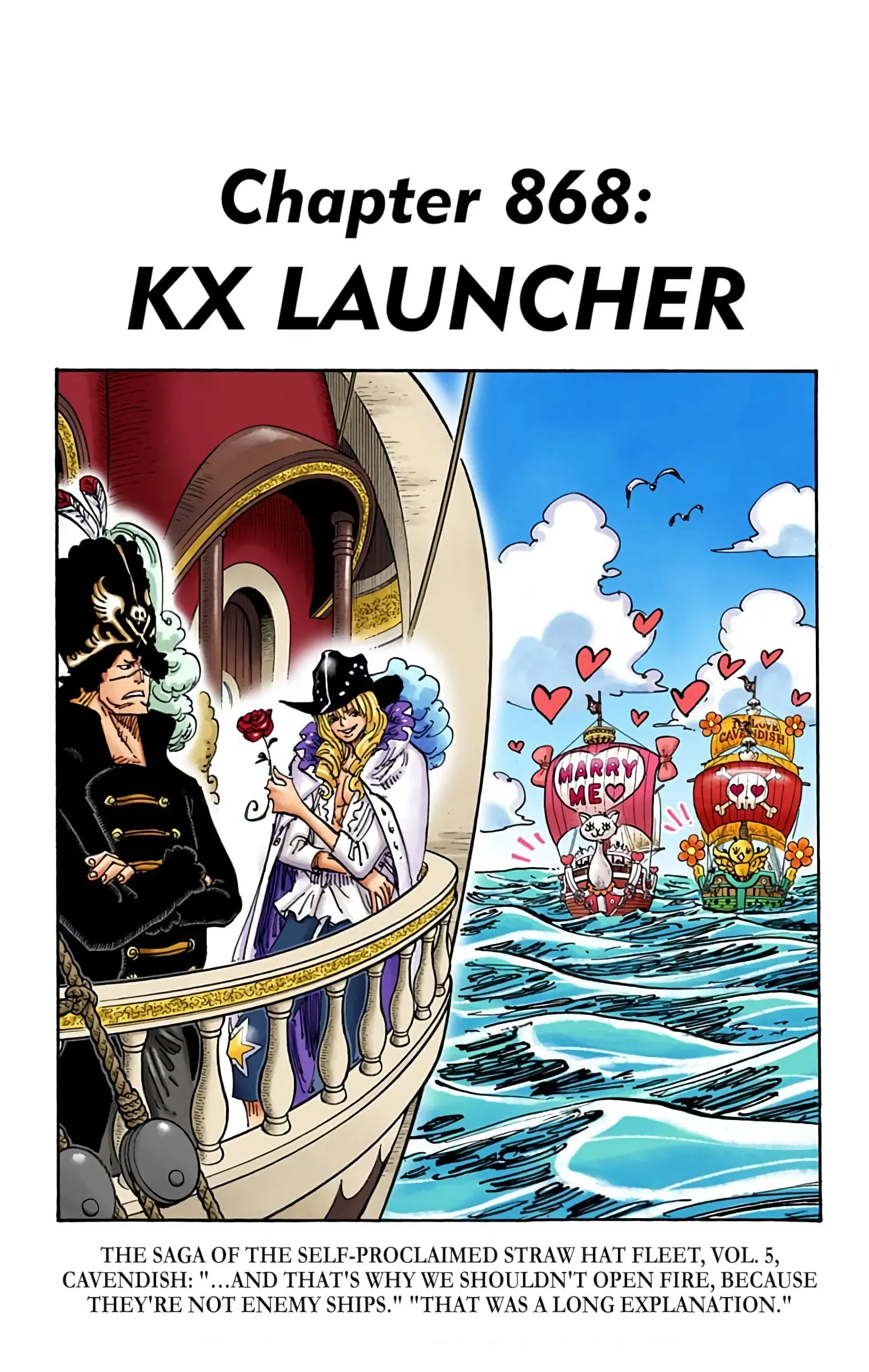 One Piece Colored, chapter 868, page 1