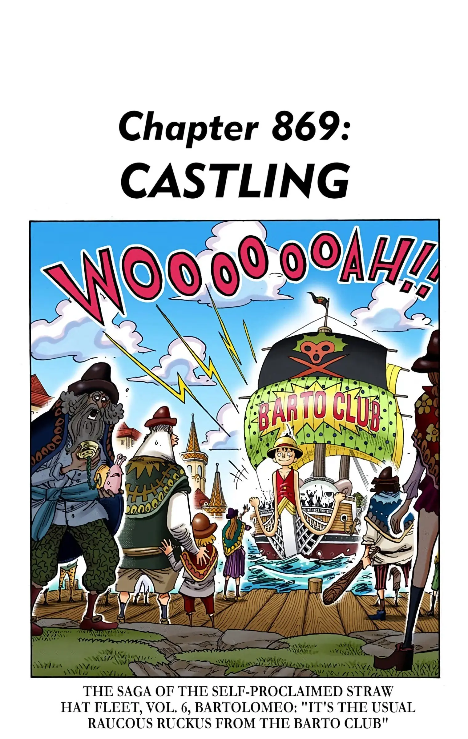 One Piece Colored, chapter 869, page 1