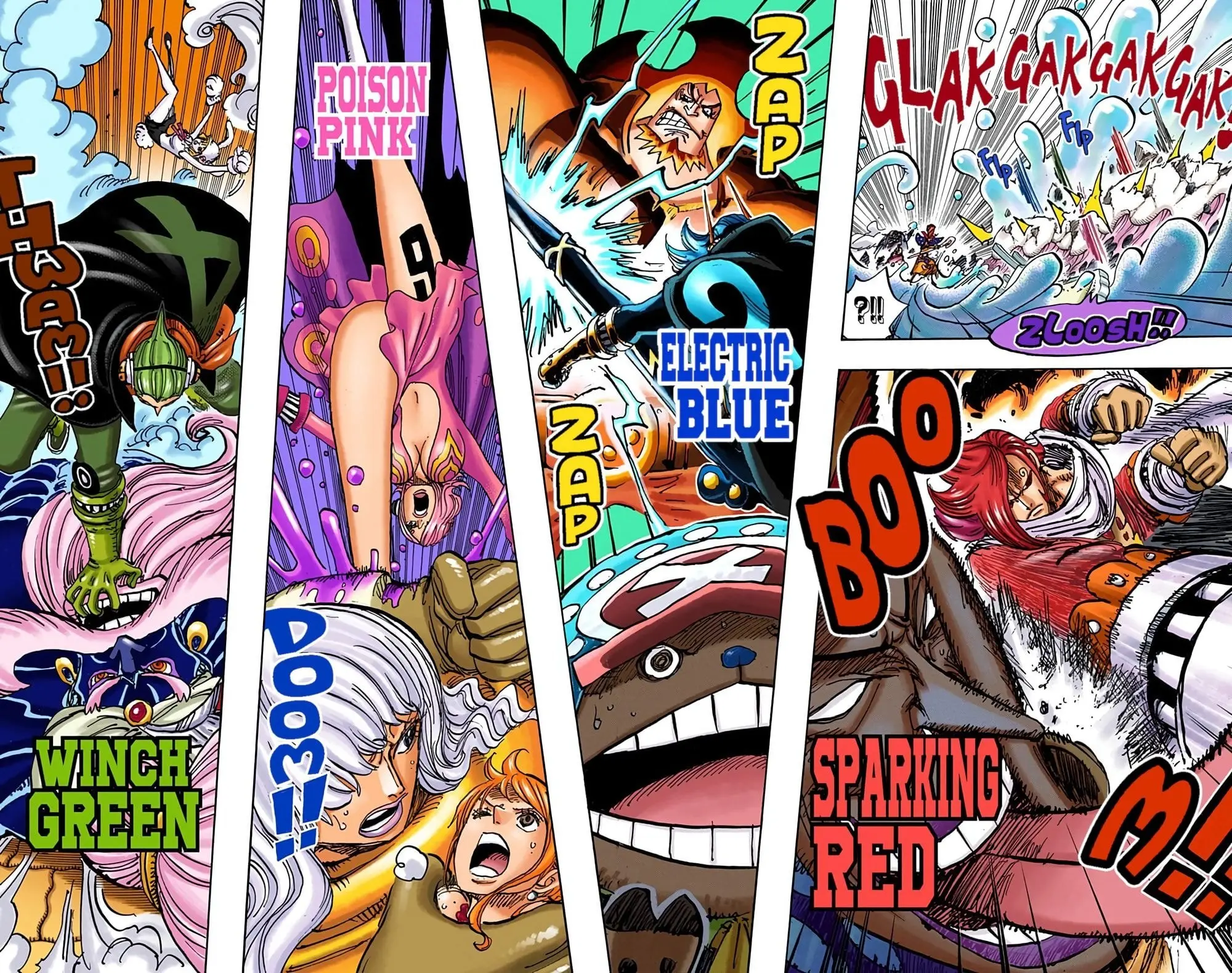 One Piece Colored, chapter 869, page 9