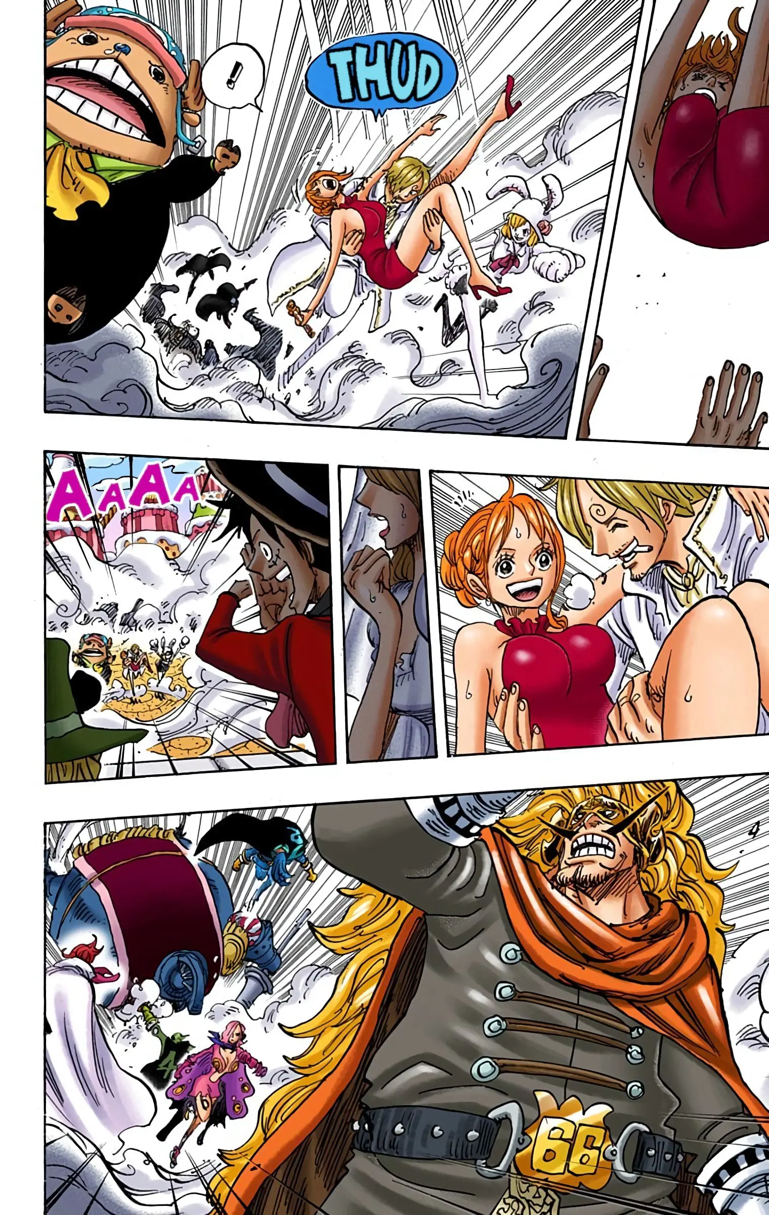 One Piece Colored, chapter 869, page 10