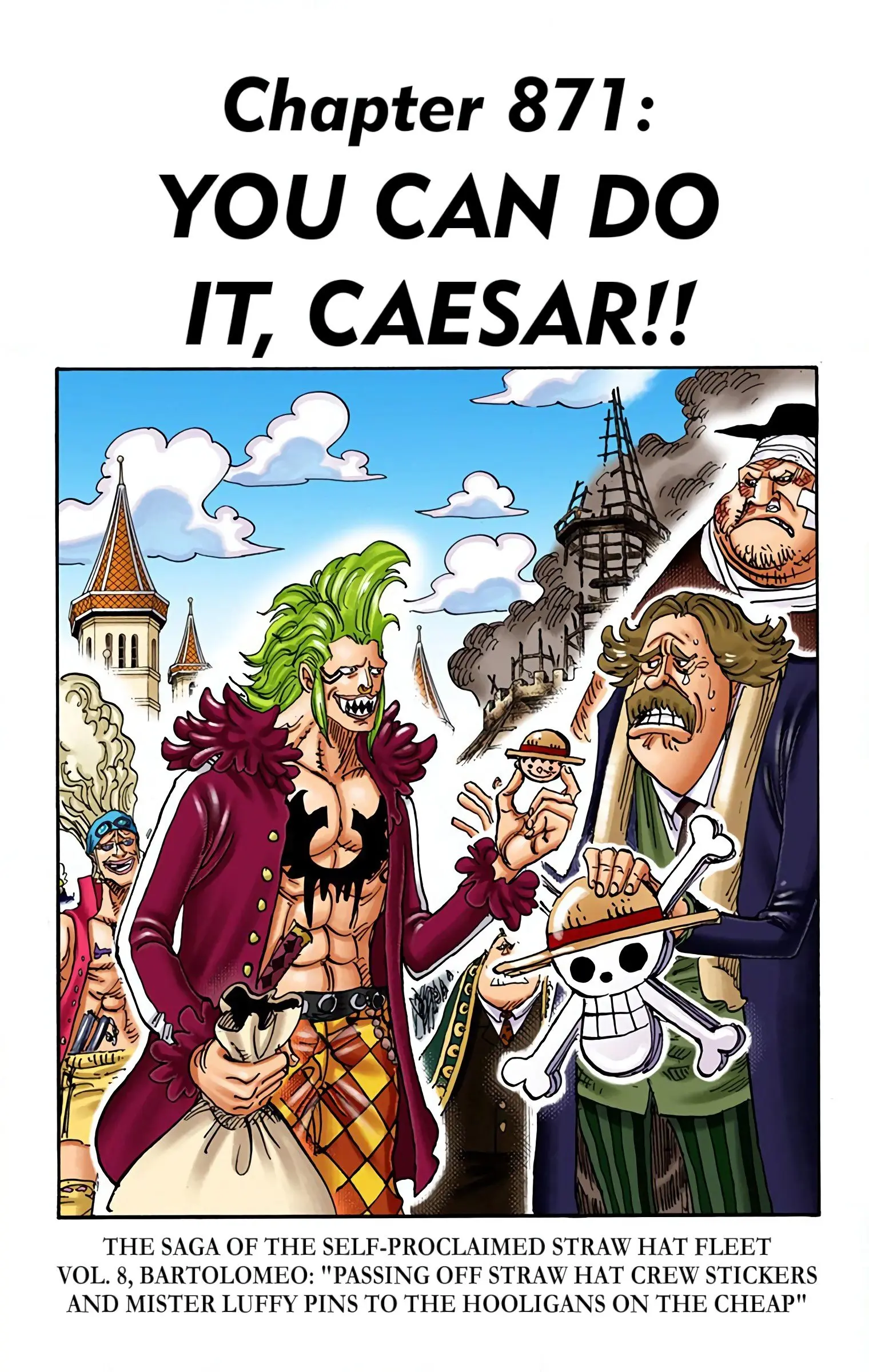 One Piece Colored, chapter 871, page 1