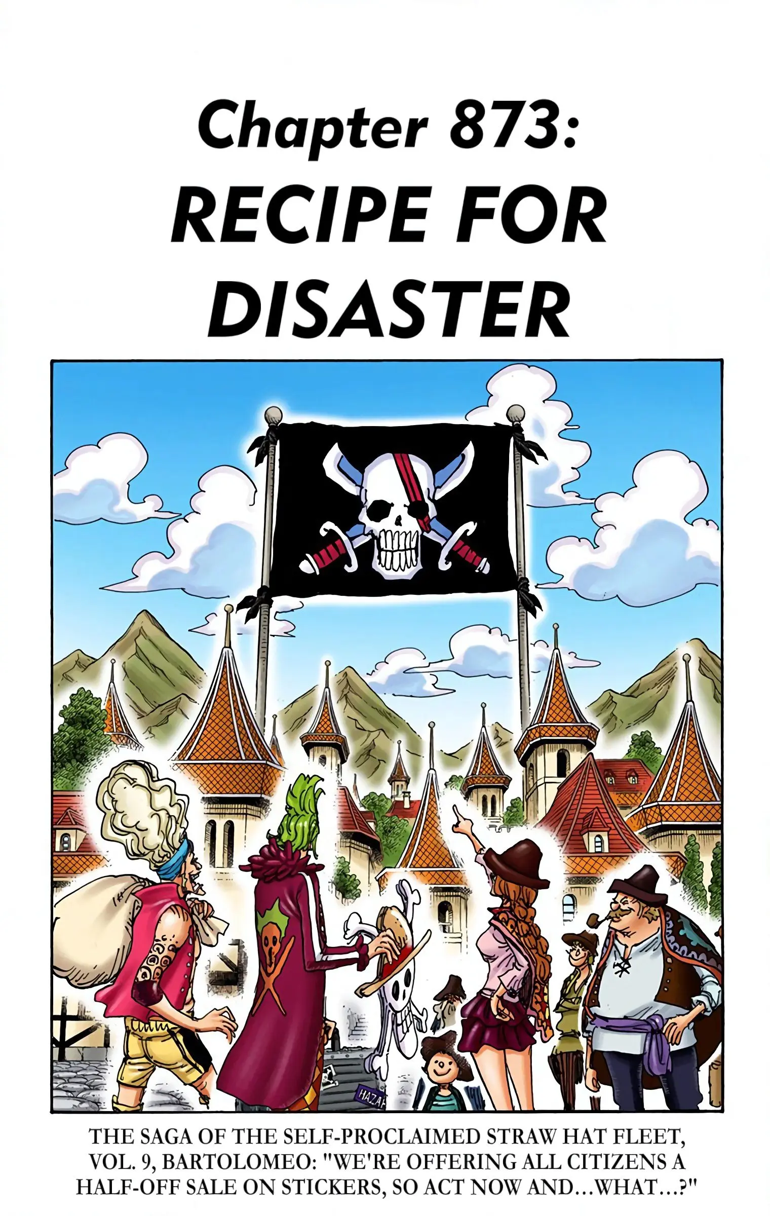 One Piece Colored, chapter 873, page 1