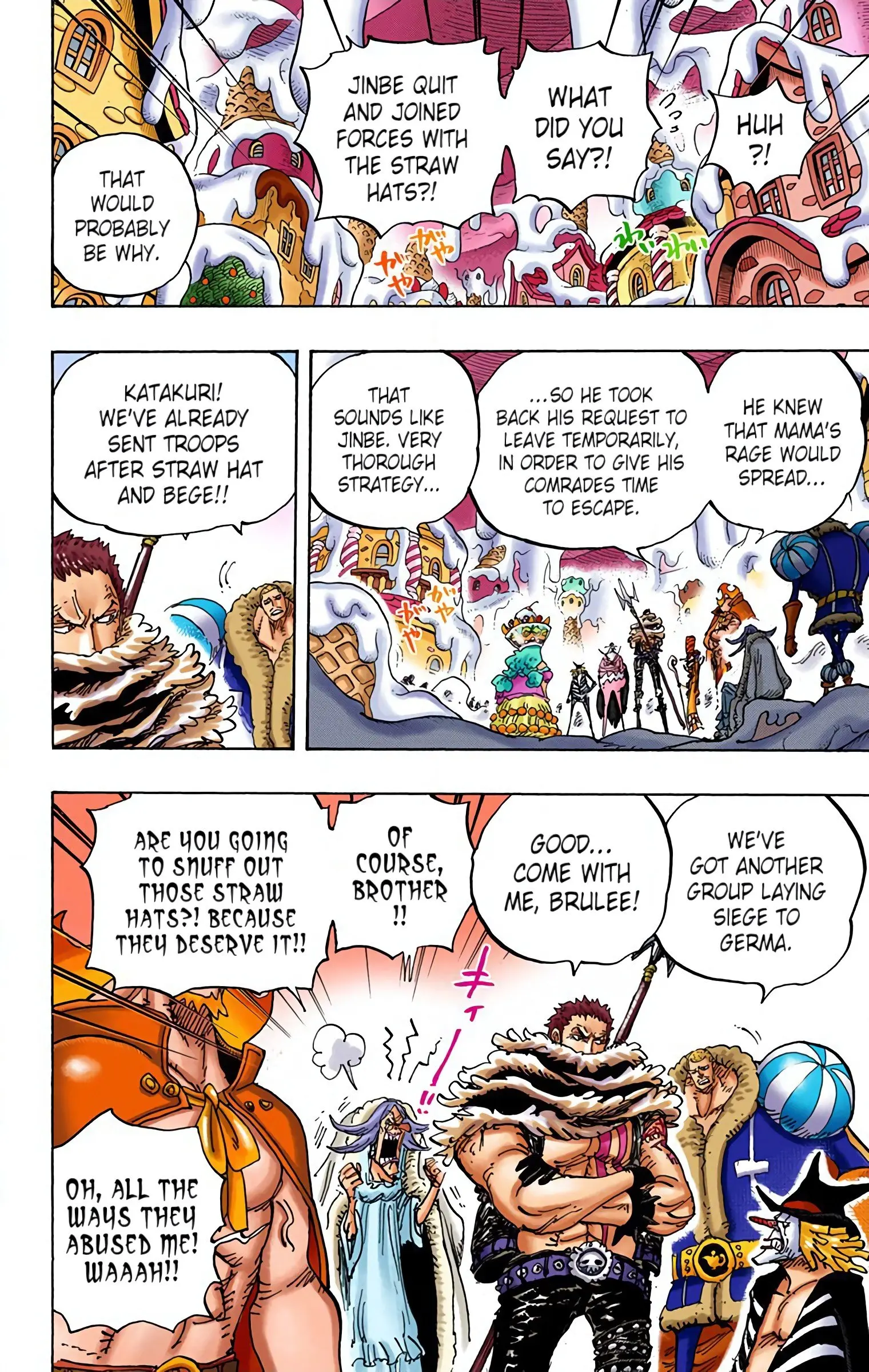 One Piece Colored, chapter 873, page 4