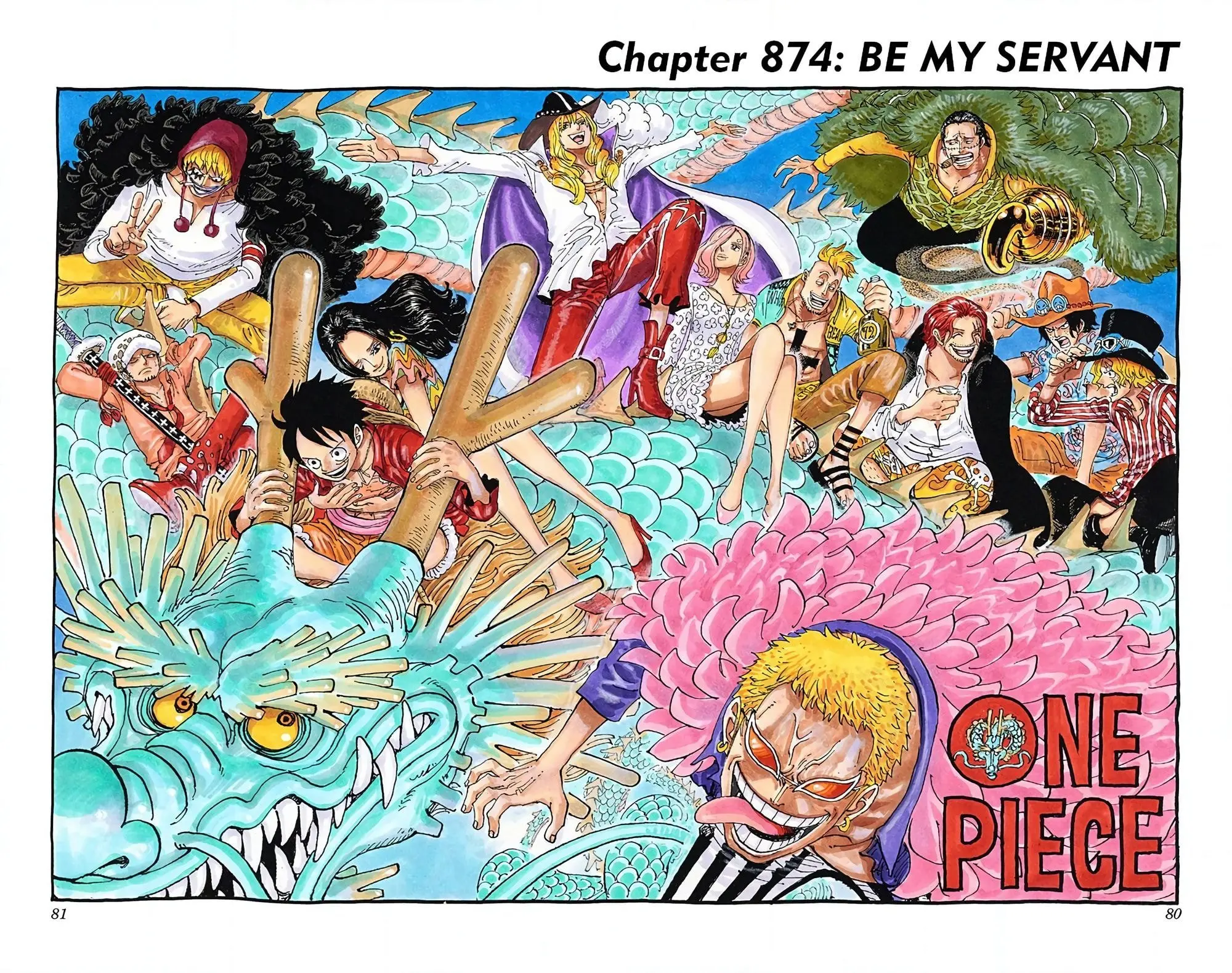 One Piece Colored, chapter 874, page 1