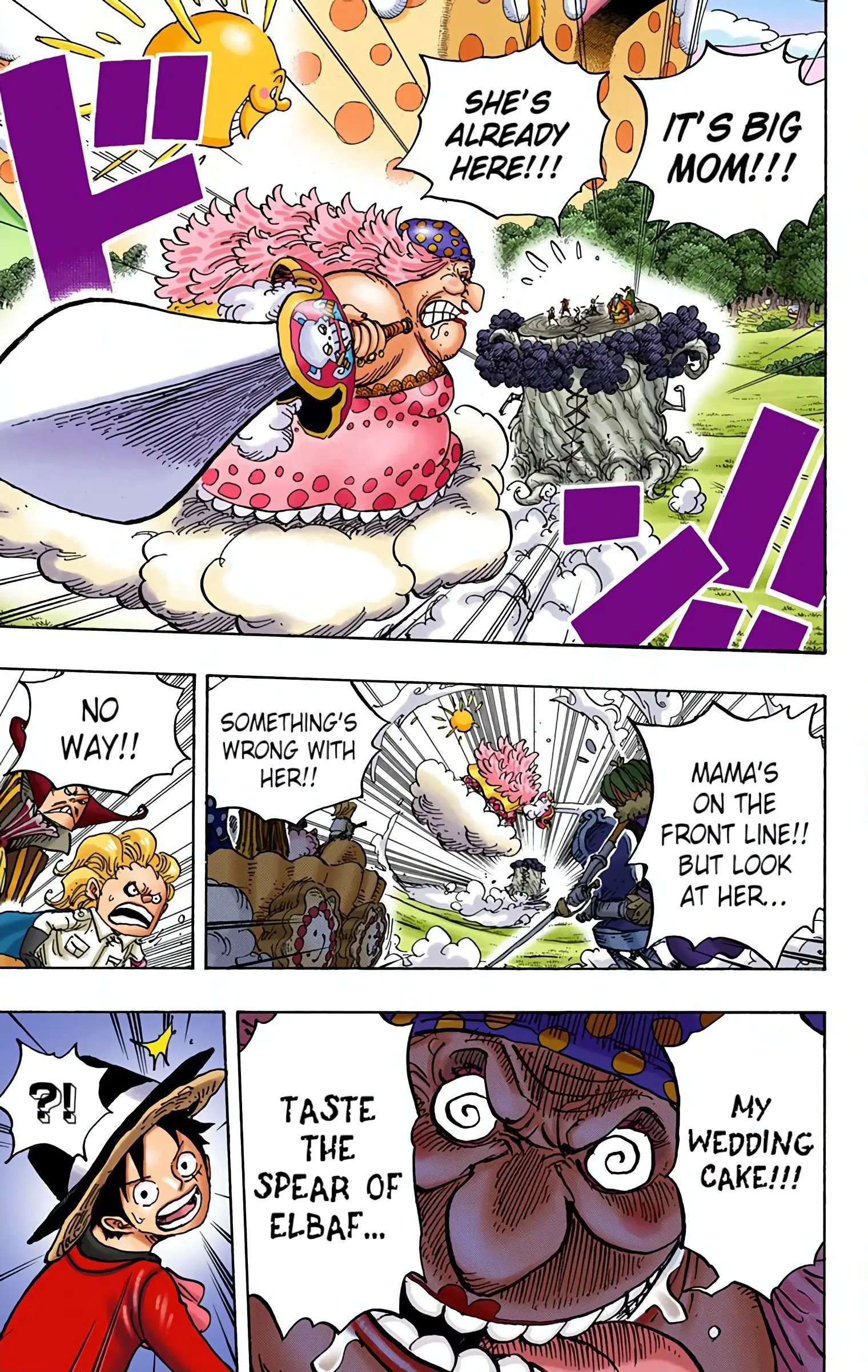 One Piece Colored, chapter 874, page 3