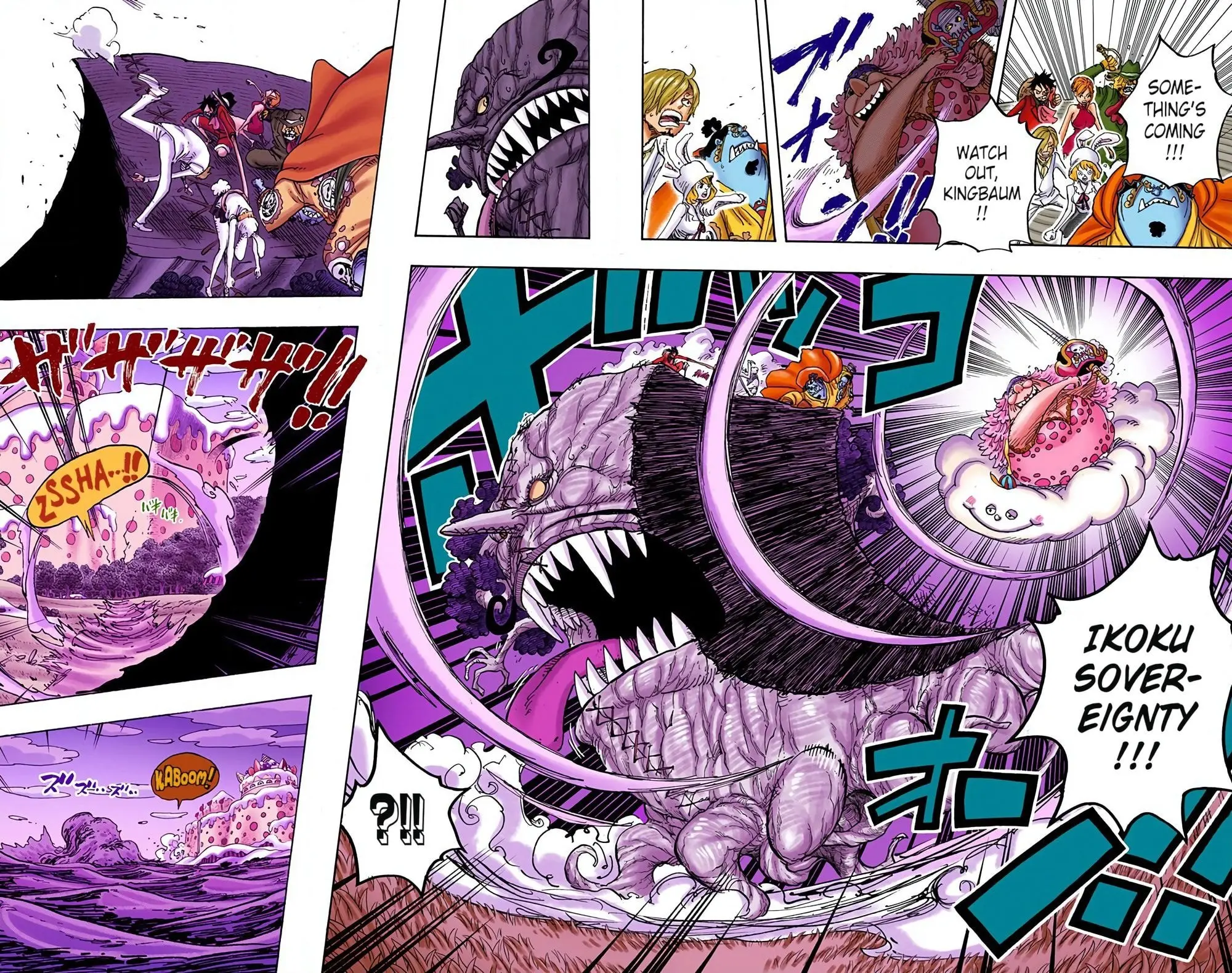 One Piece Colored, chapter 874, page 4