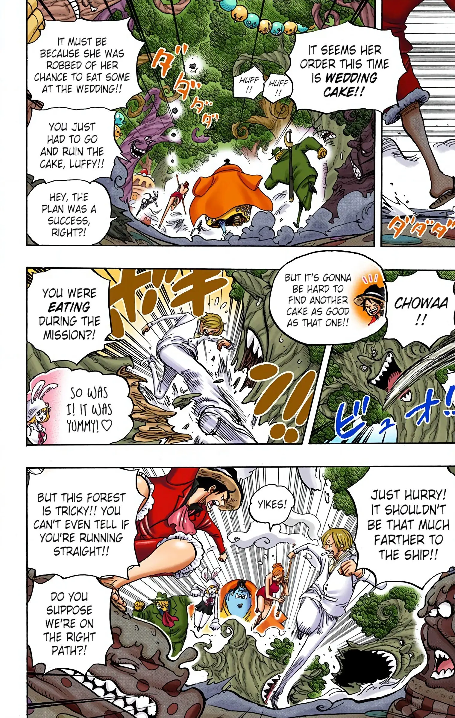 One Piece Colored, chapter 875, page 4