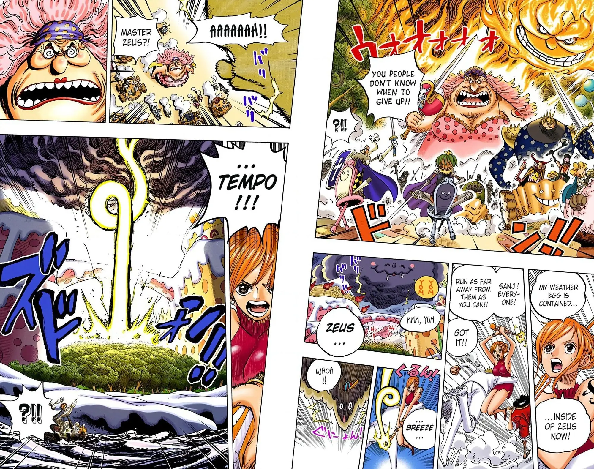 One Piece Colored, chapter 875, page 12