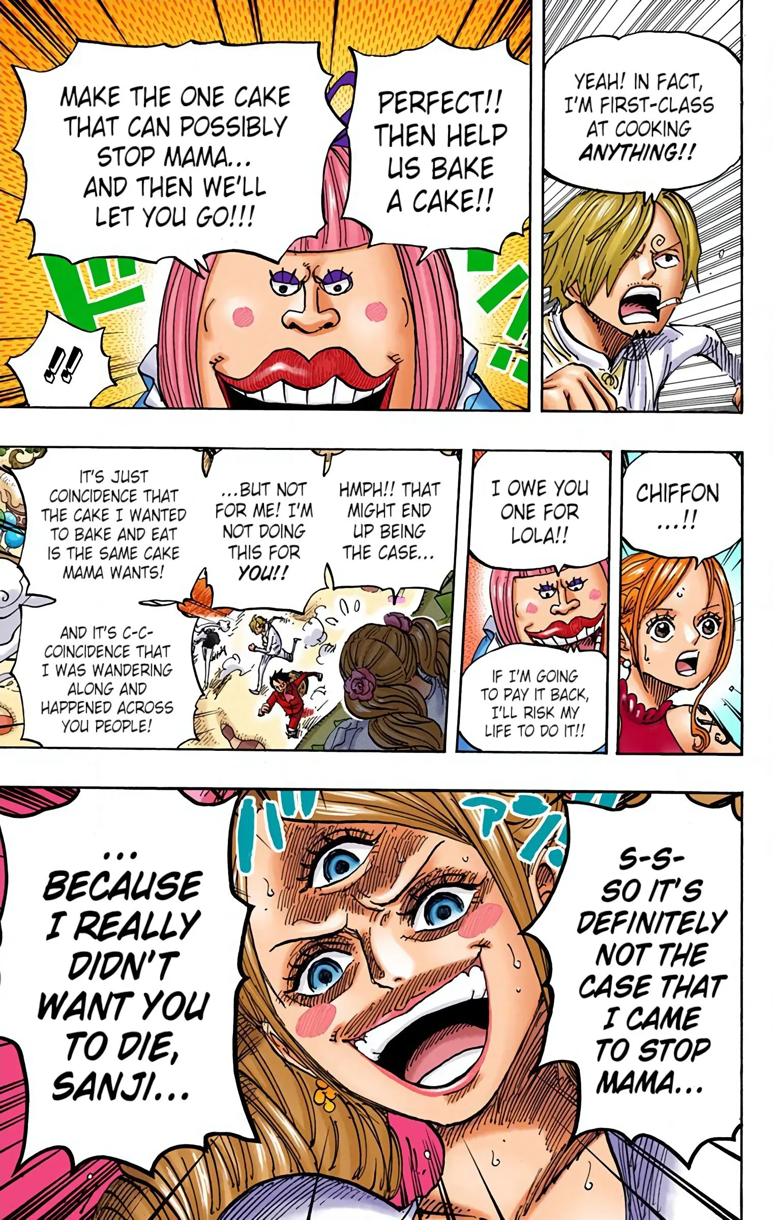 One Piece Colored, chapter 876, page 8