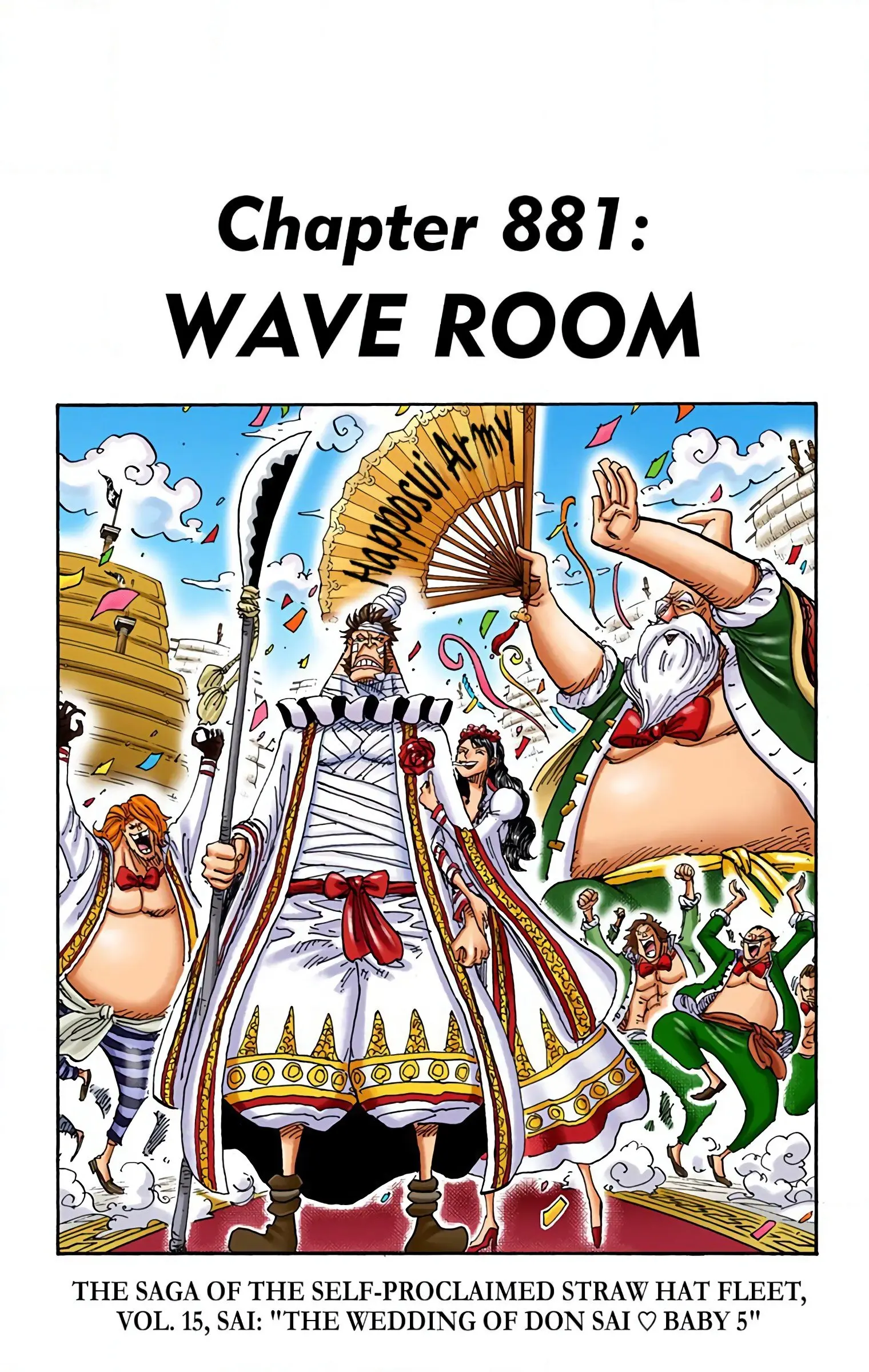 One Piece Colored, chapter 881, page 1