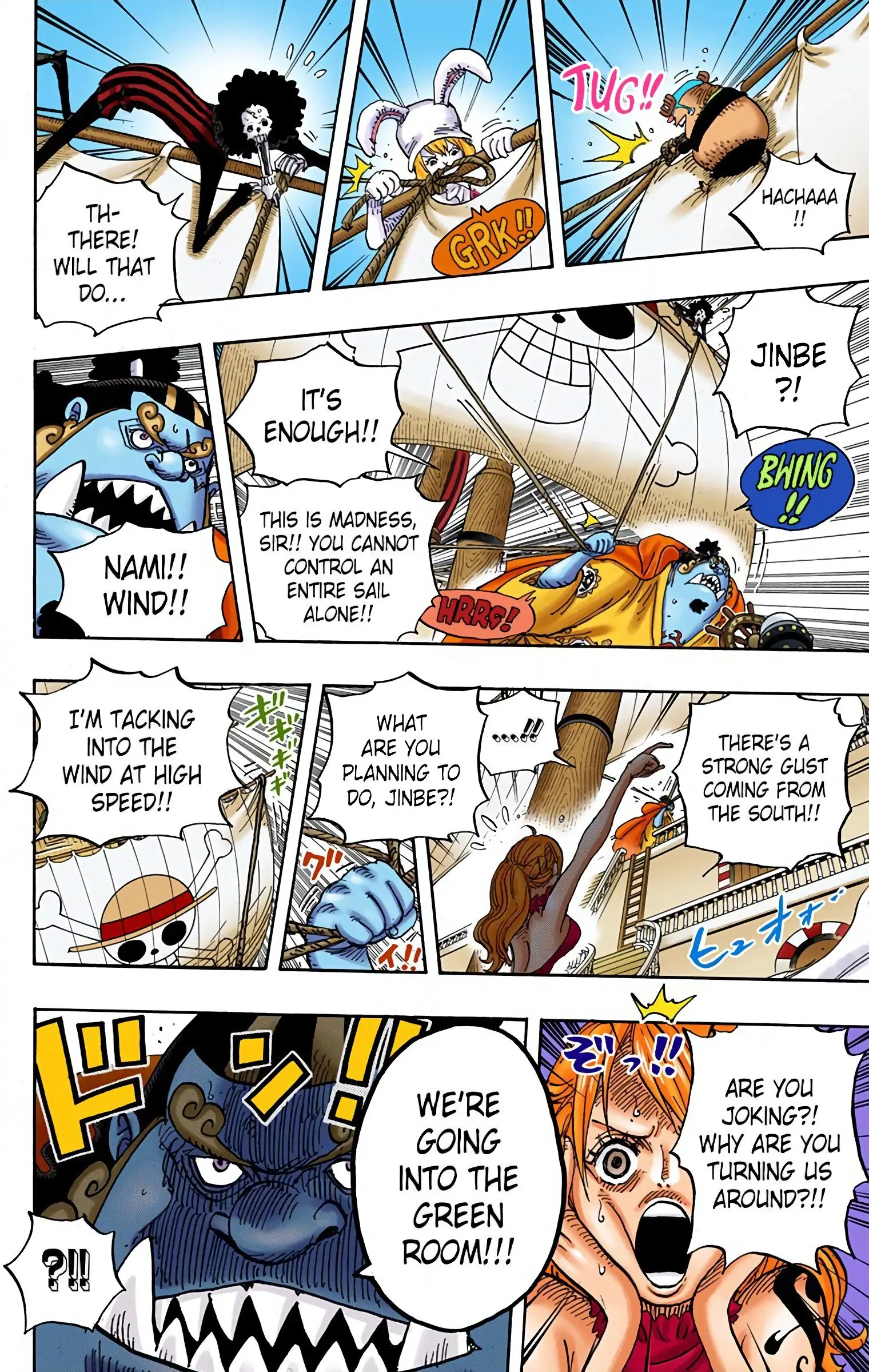 One Piece Colored, chapter 881, page 4