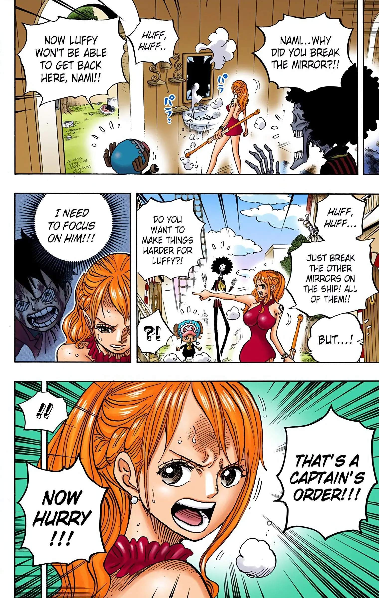 One Piece Colored, chapter 881, page 9