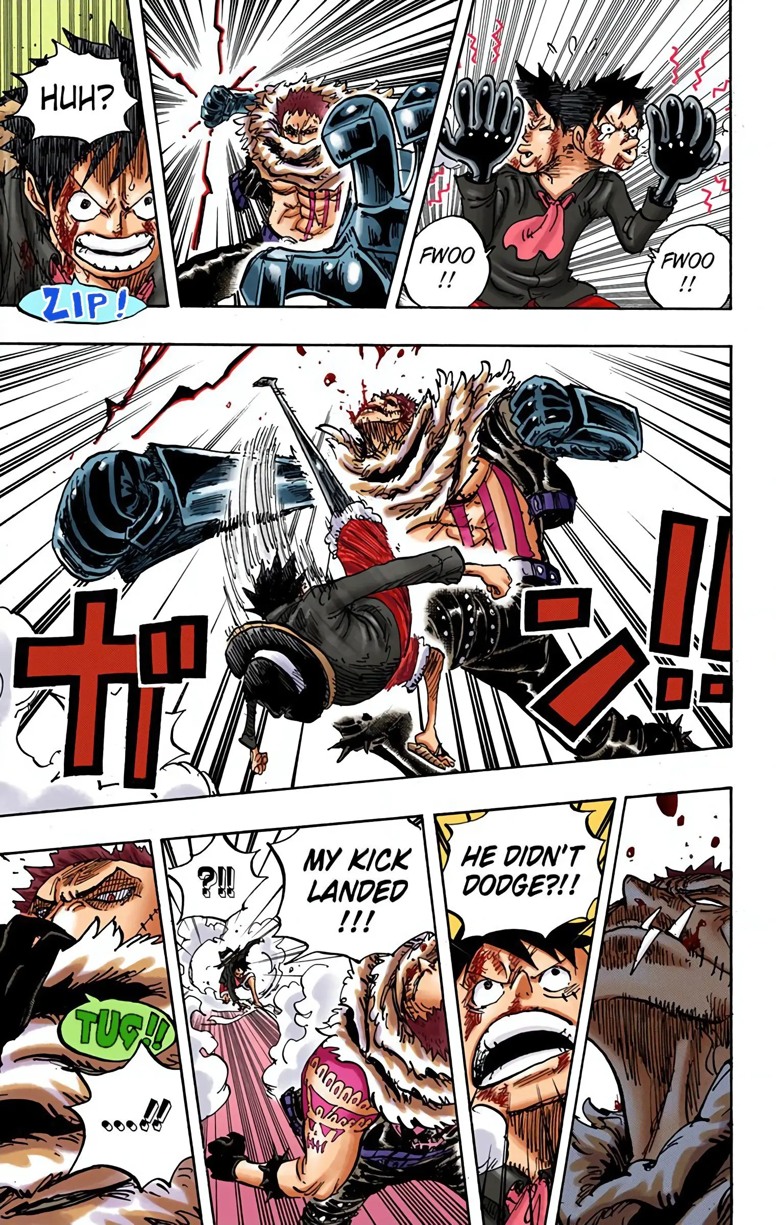 One Piece Colored, chapter 883, page 14