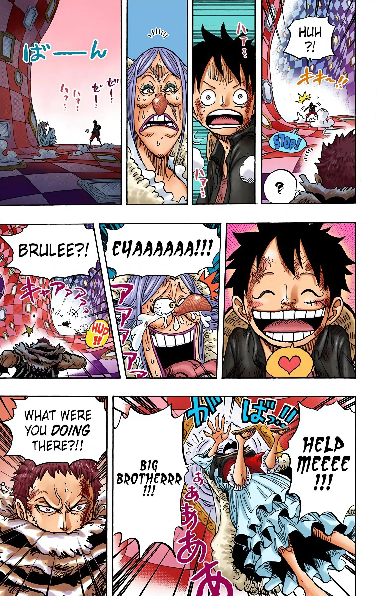 One Piece Colored, chapter 885, page 7