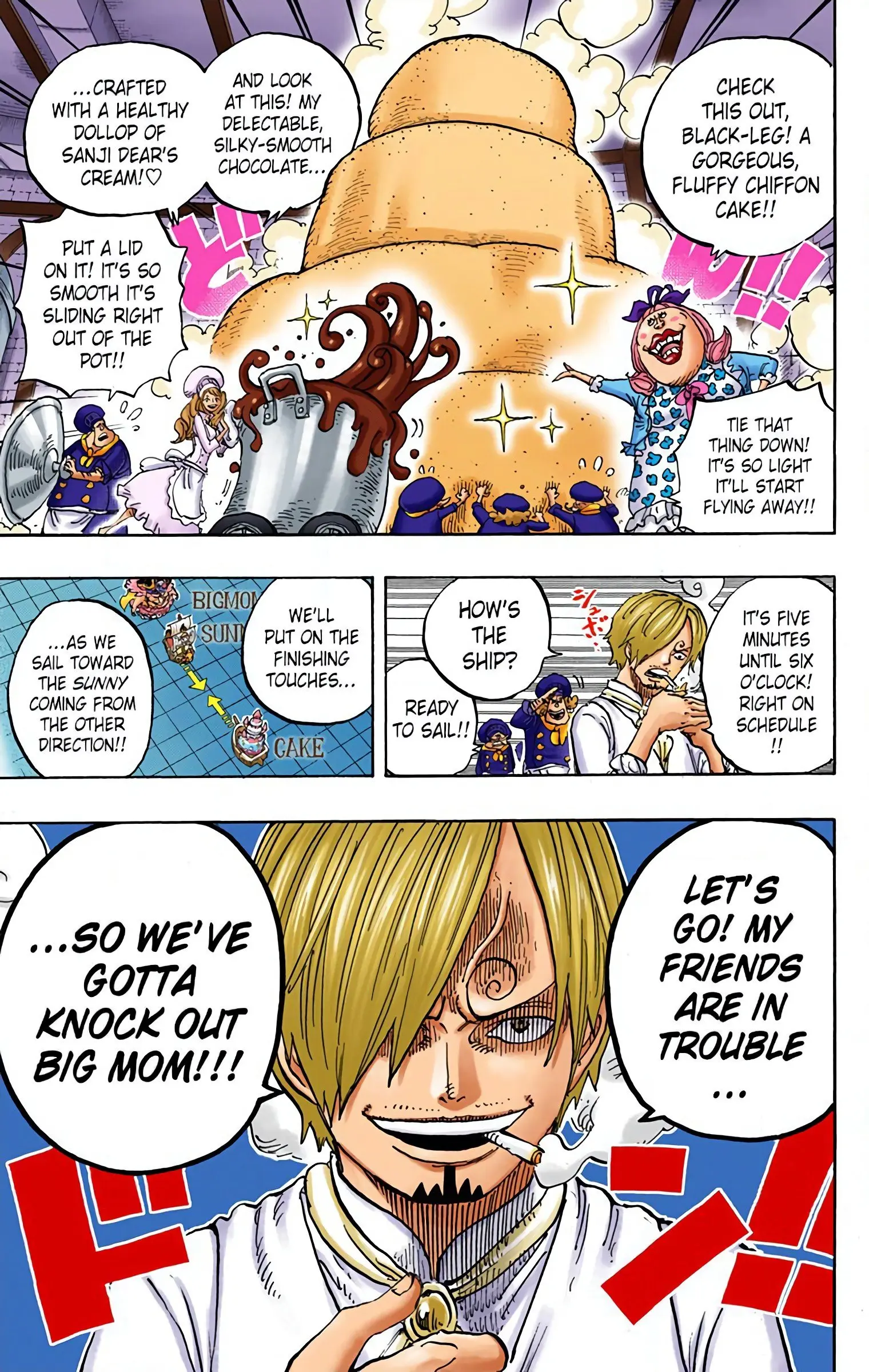 One Piece Colored, chapter 885, page 15