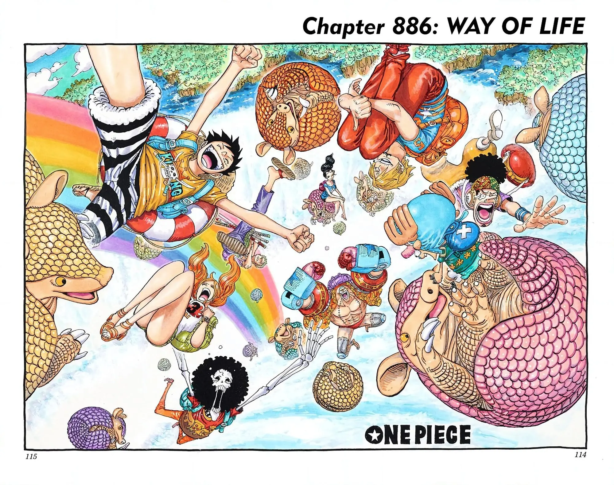 One Piece Colored, chapter 885, page 16