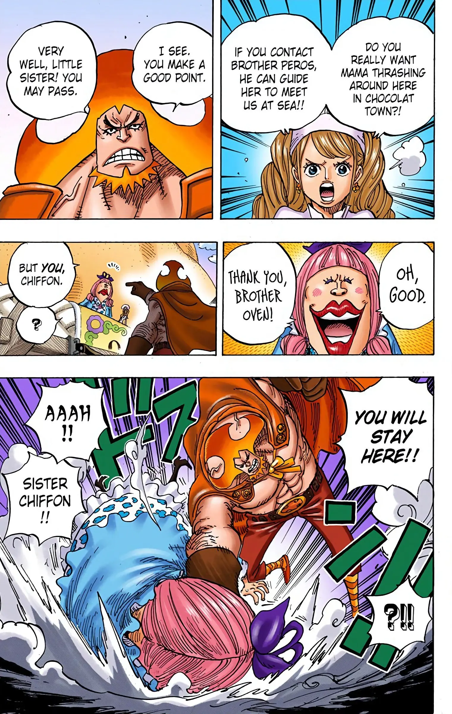 One Piece Colored, chapter 886, page 3
