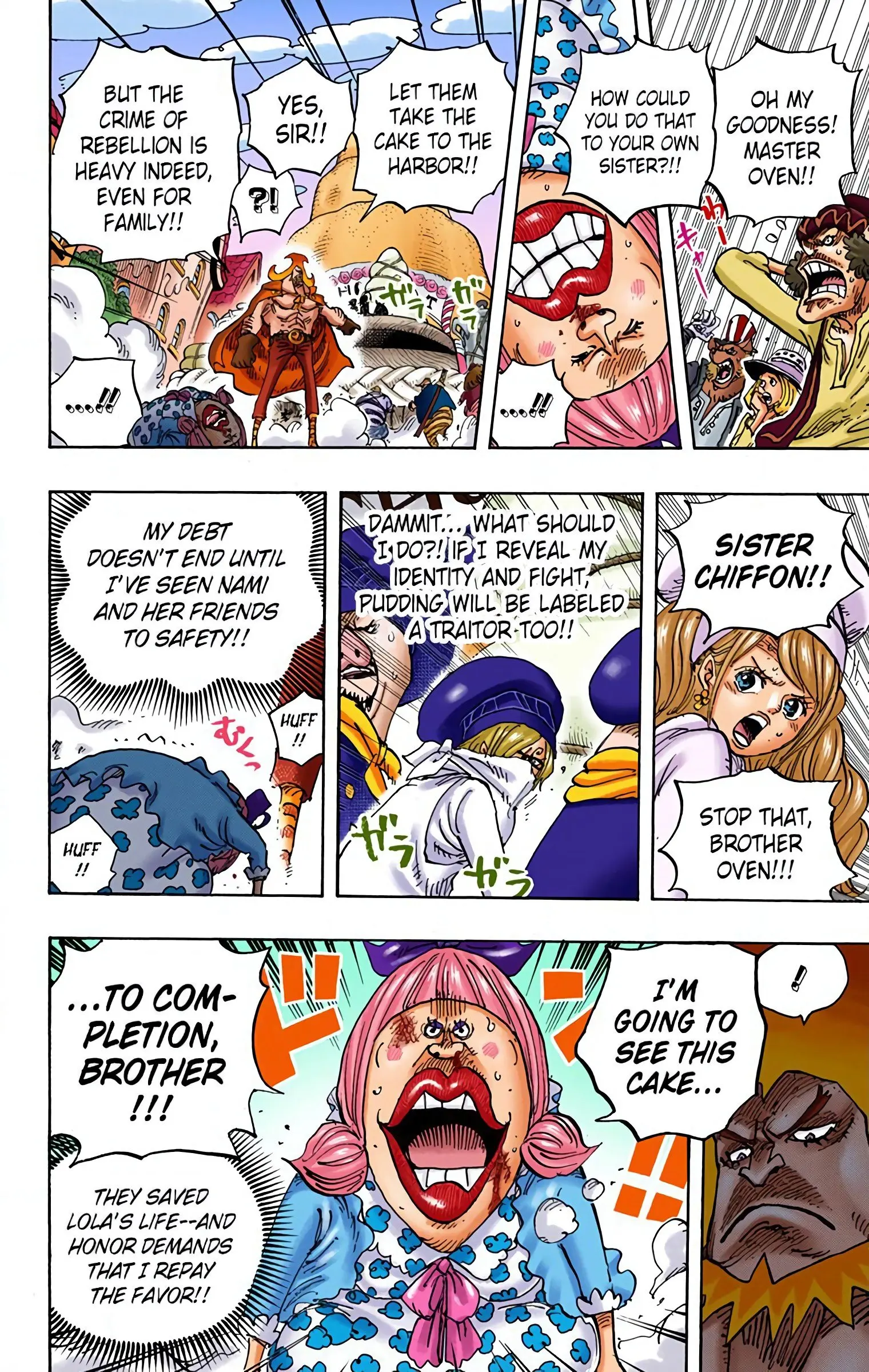 One Piece Colored, chapter 886, page 4