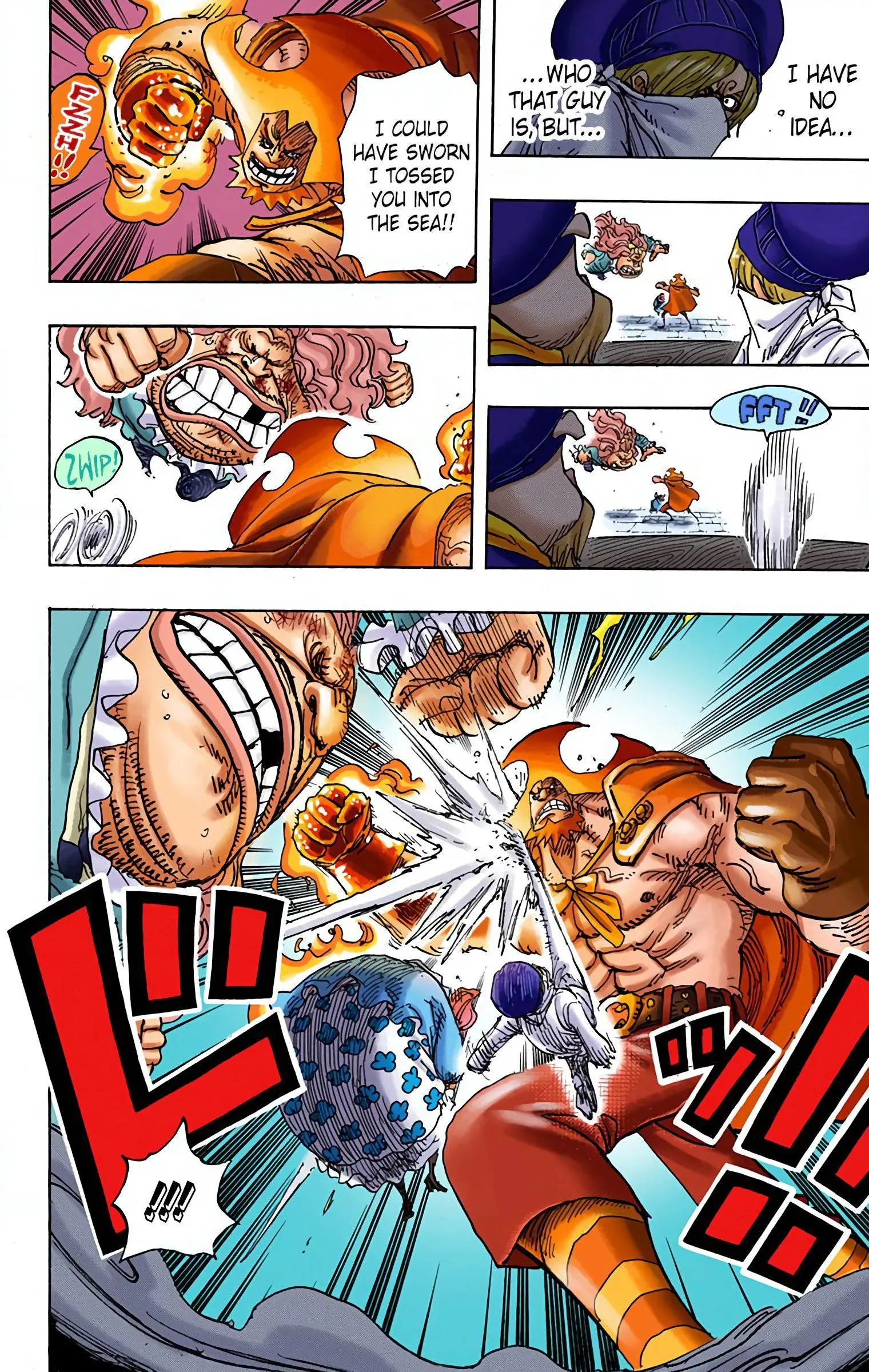 One Piece Colored, chapter 886, page 6