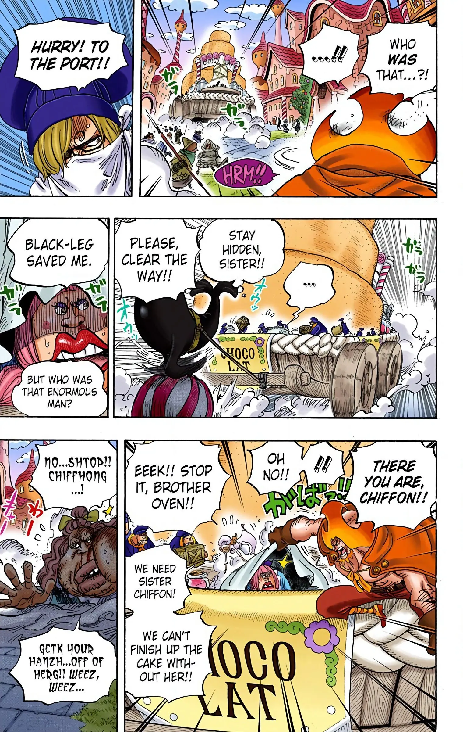 One Piece Colored, chapter 886, page 9