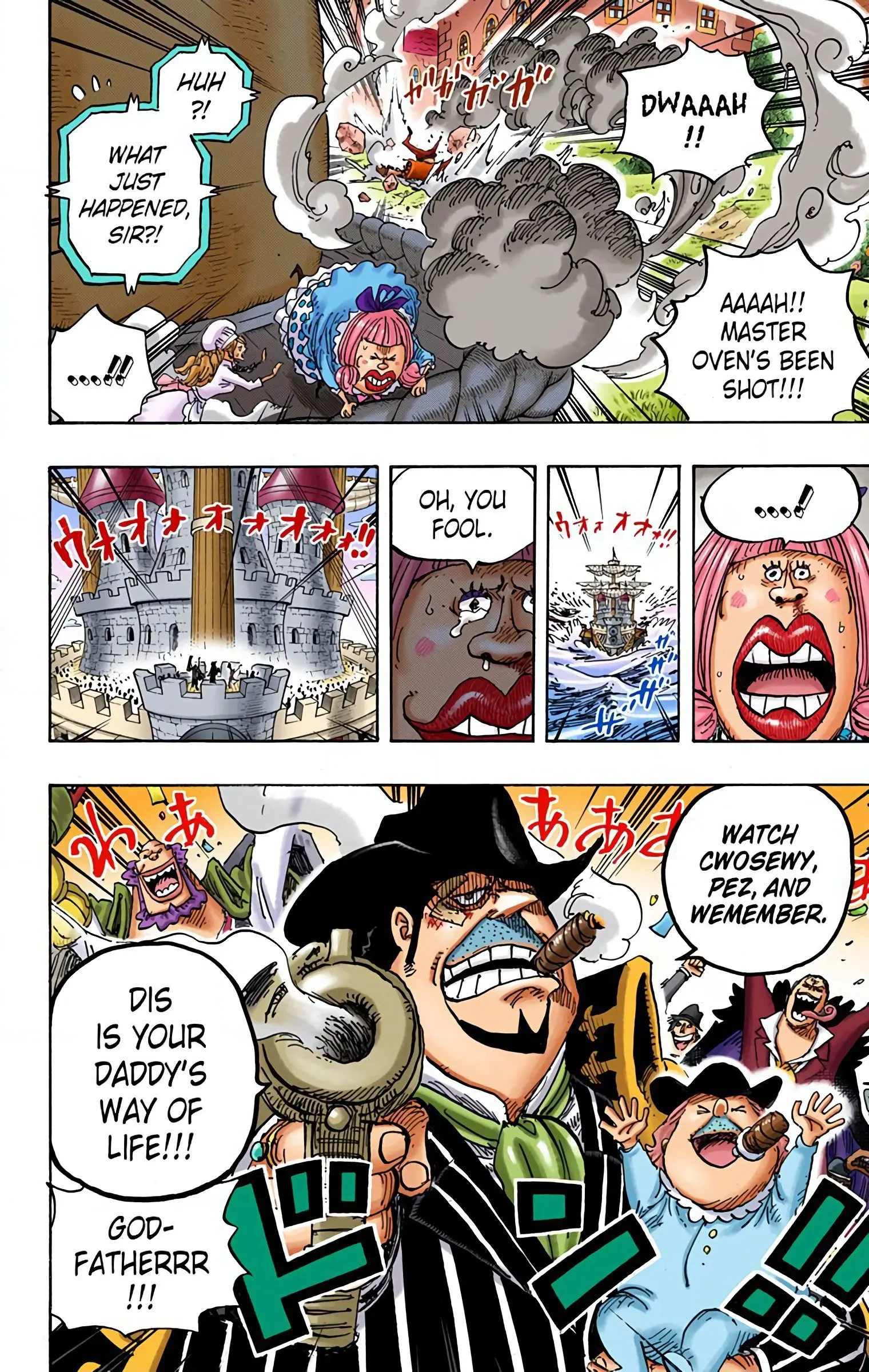 One Piece Colored, chapter 886, page 14