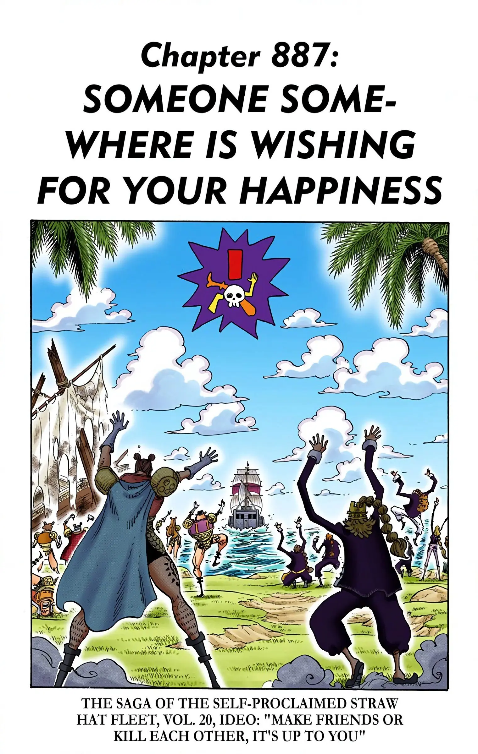 One Piece Colored, chapter 887, page 1