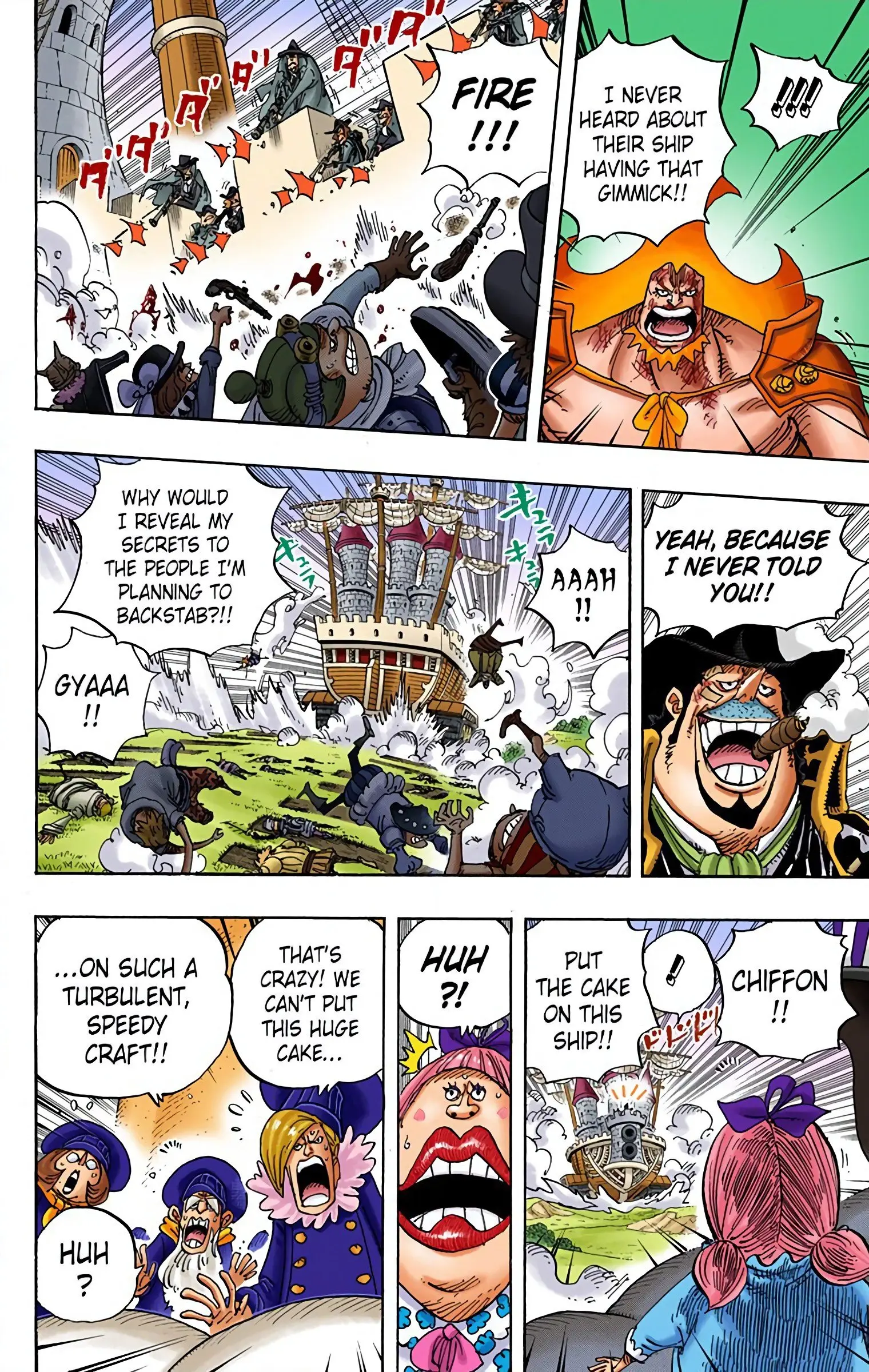 One Piece Colored, chapter 887, page 4