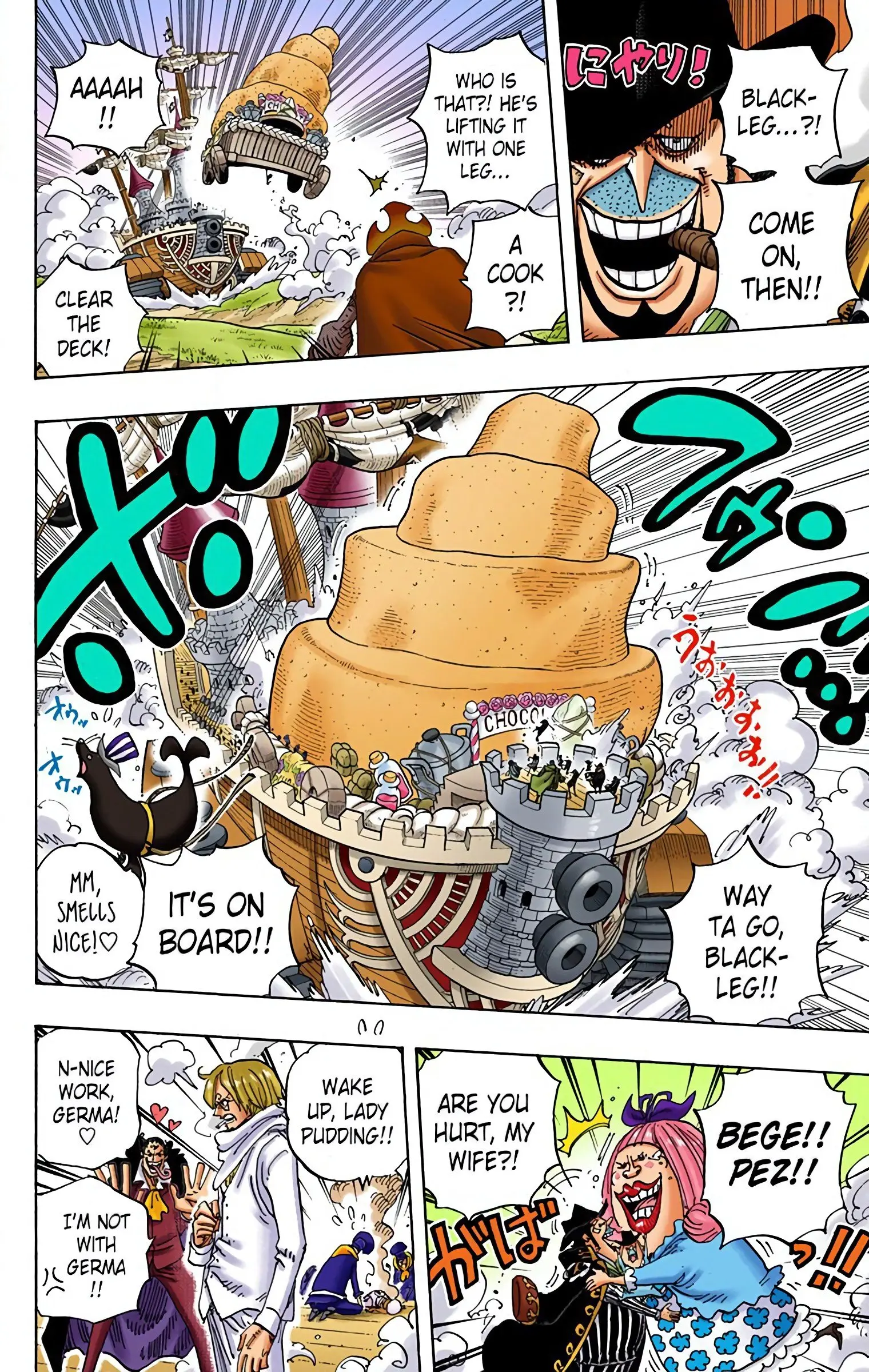 One Piece Colored, chapter 887, page 6