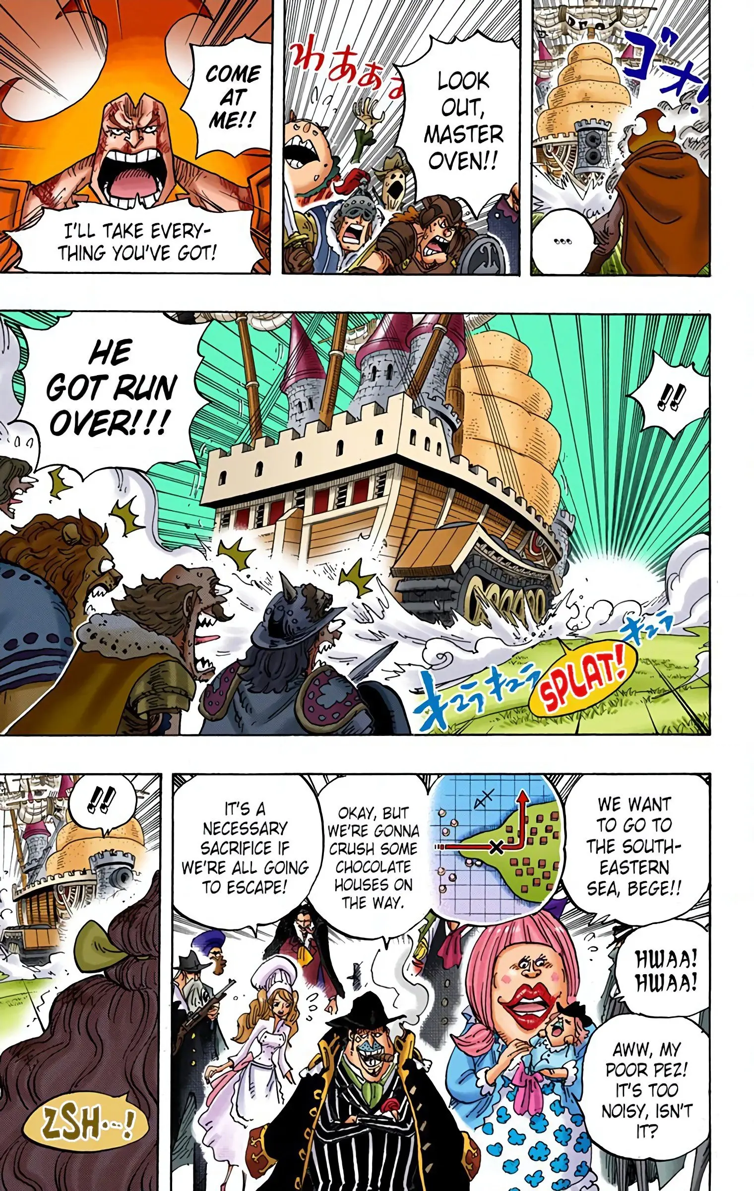 One Piece Colored, chapter 887, page 7