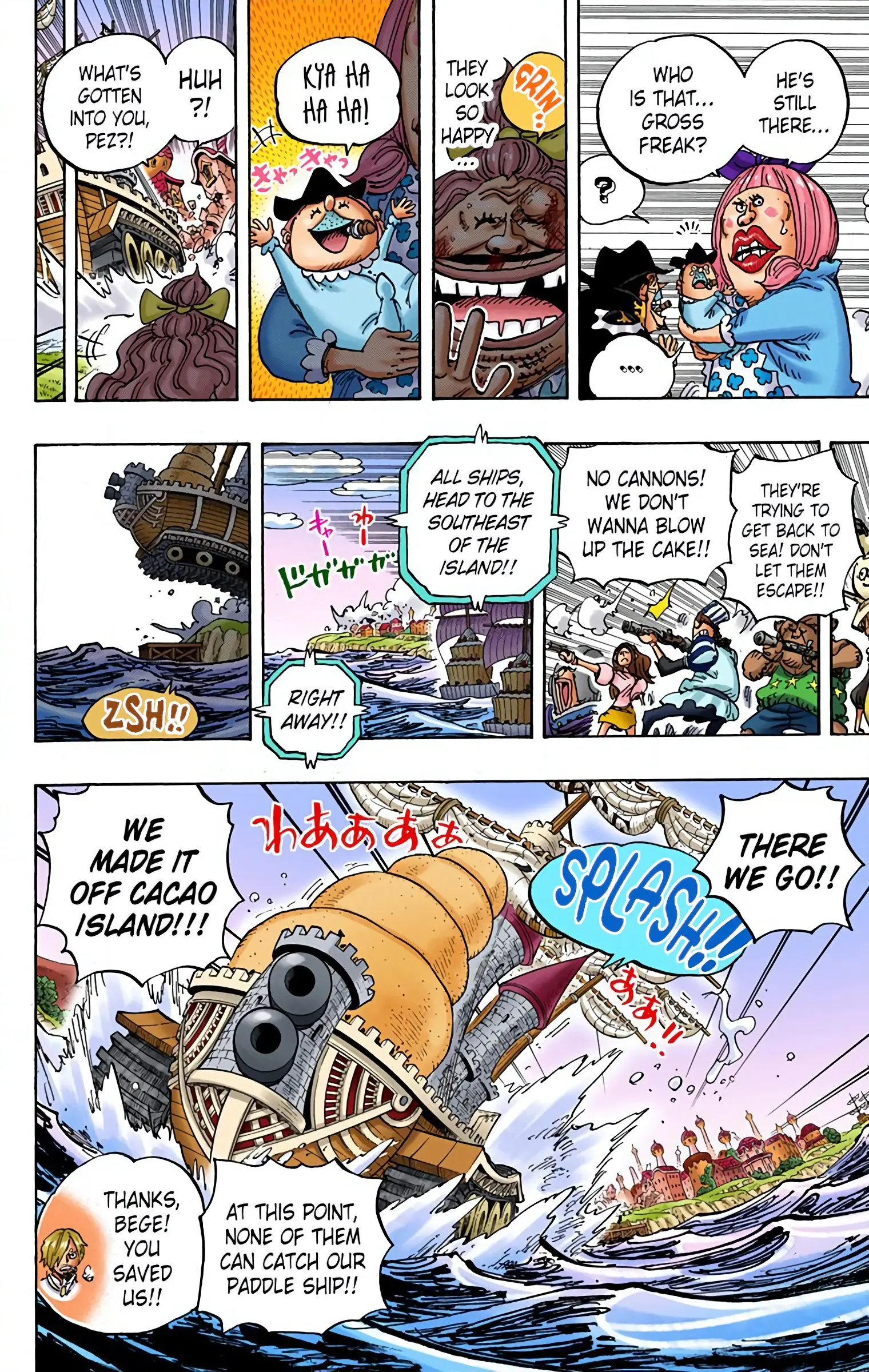 One Piece Colored, chapter 887, page 8