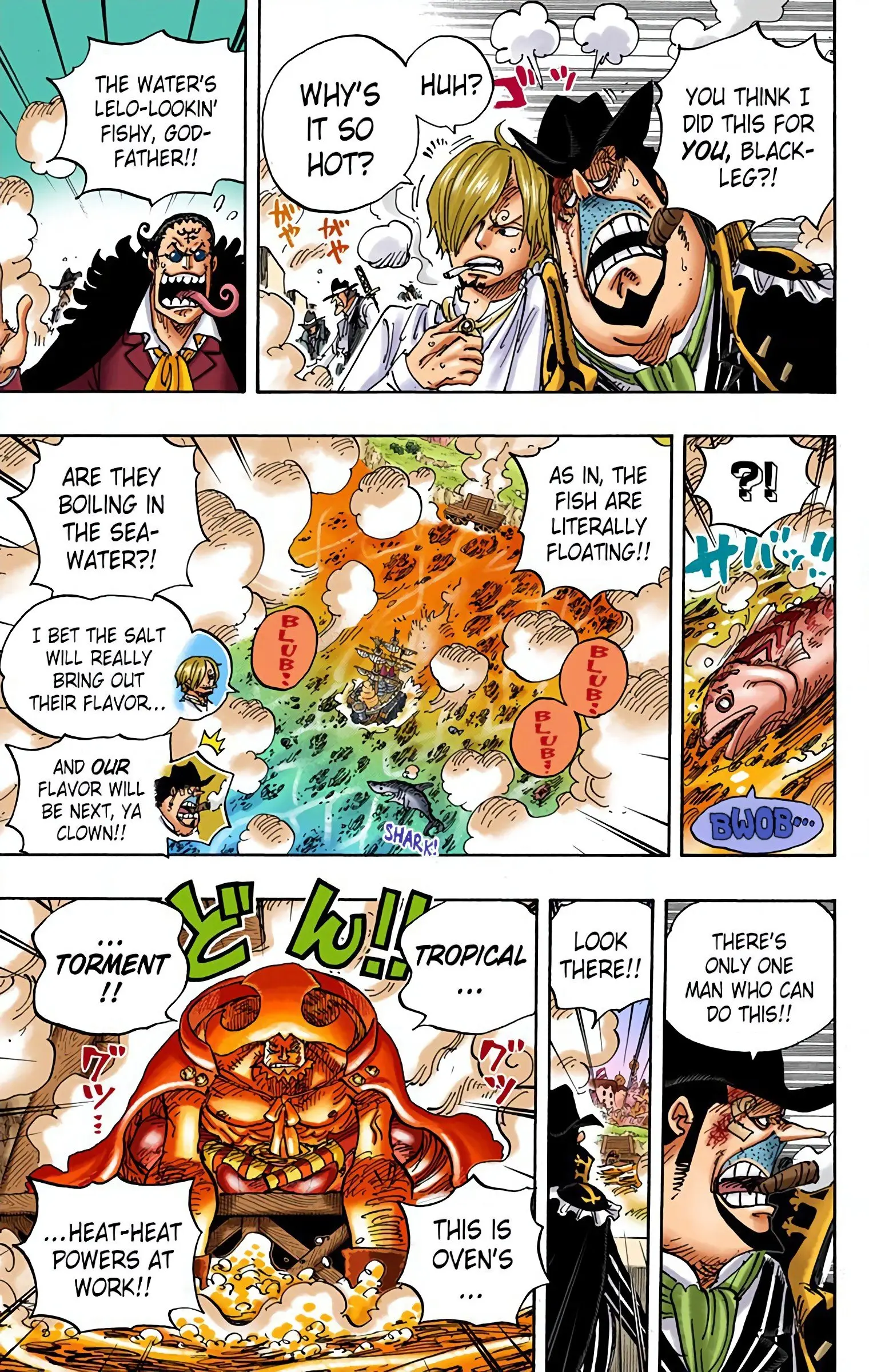 One Piece Colored, chapter 887, page 9
