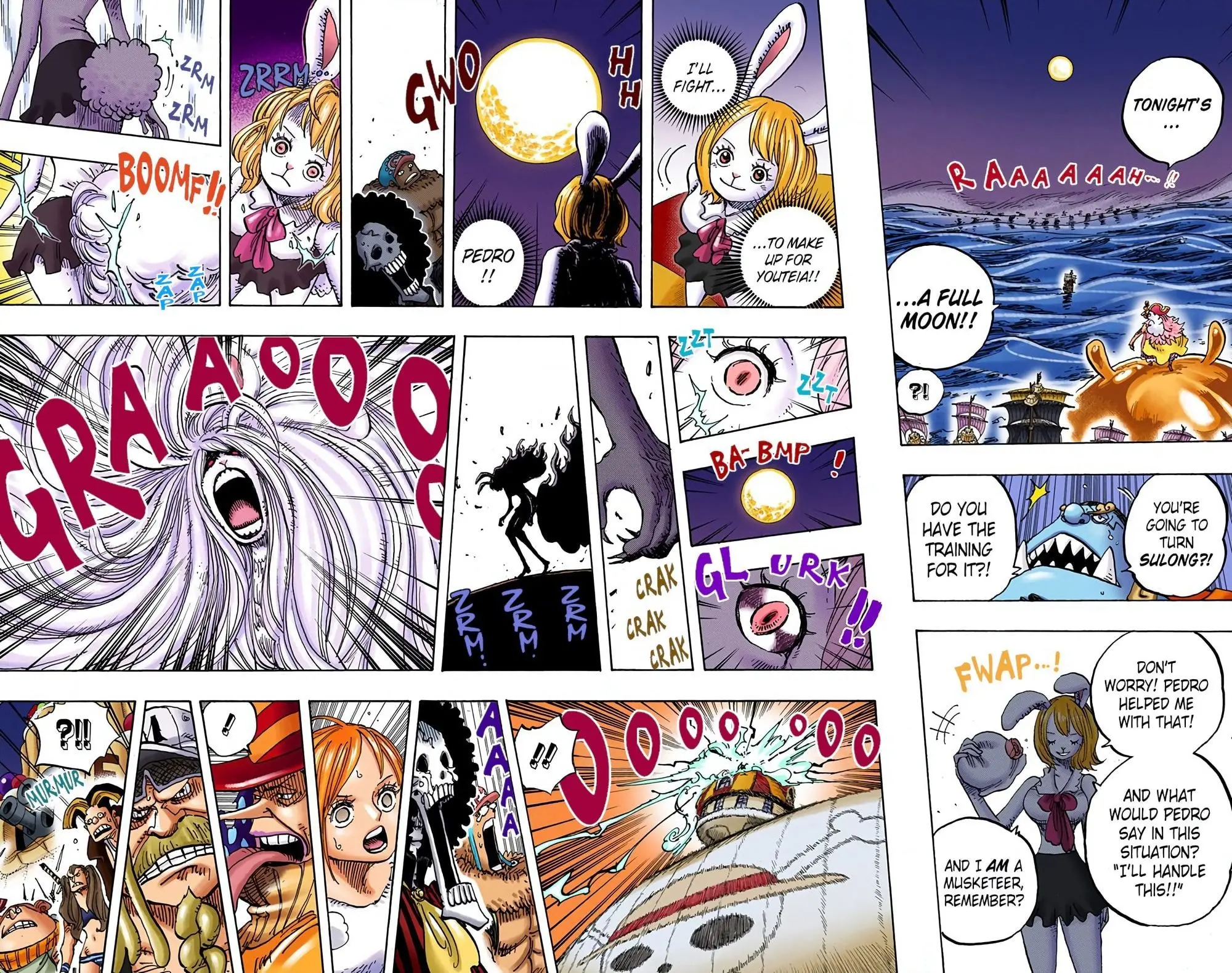 One Piece Colored, chapter 888, page 9