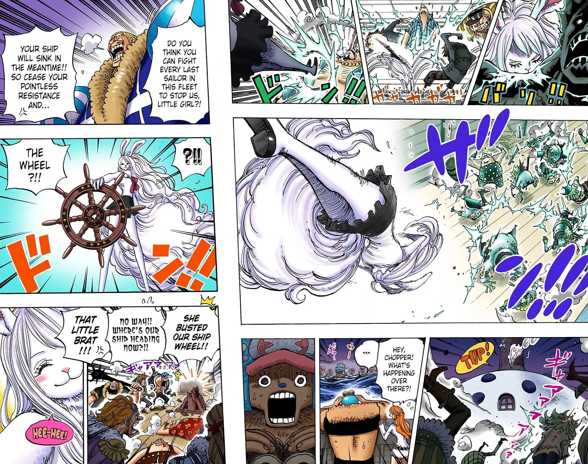One Piece Colored, chapter 888, page 14