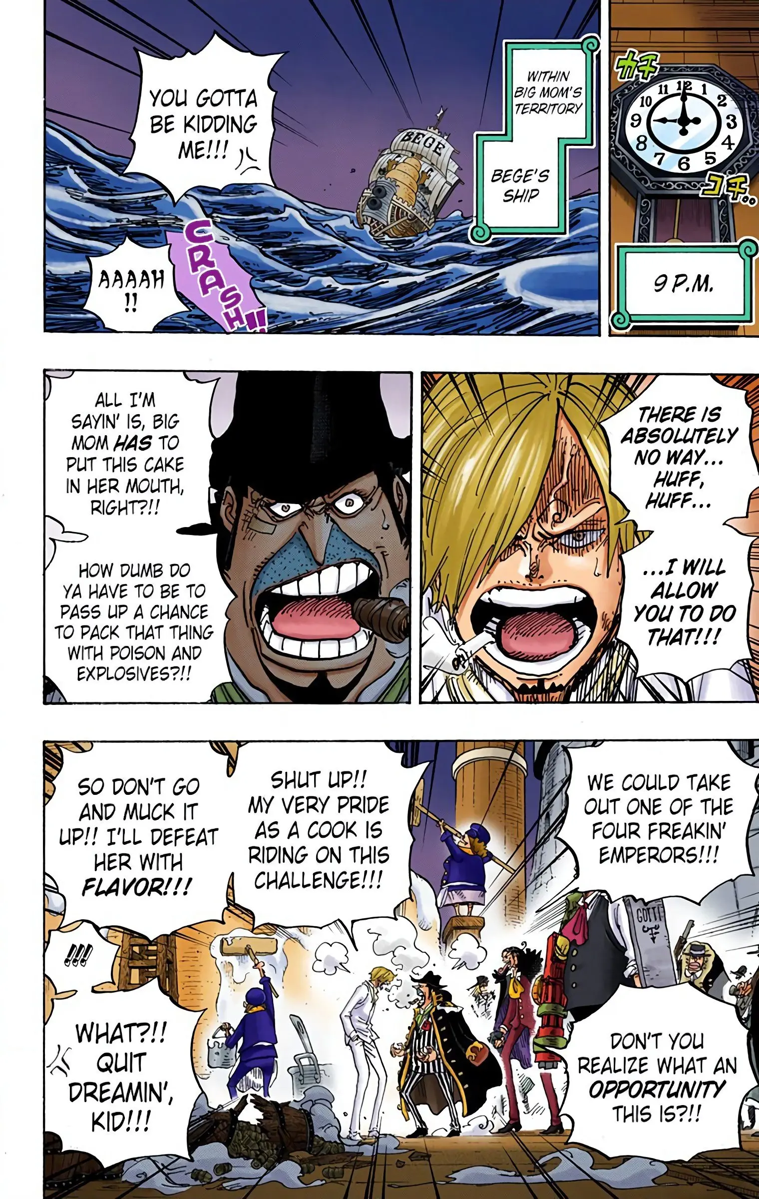 One Piece Colored, chapter 889, page 7