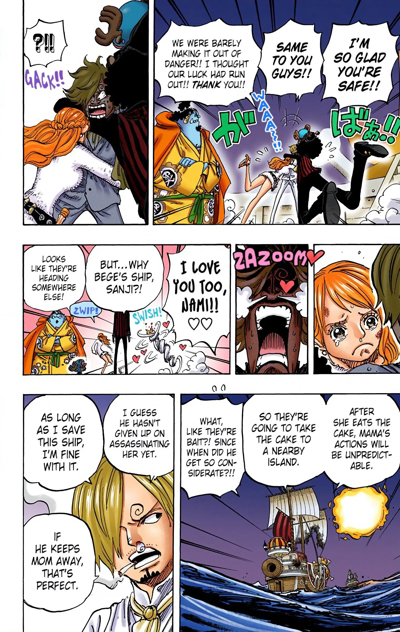 One Piece Colored, chapter 892, page 8